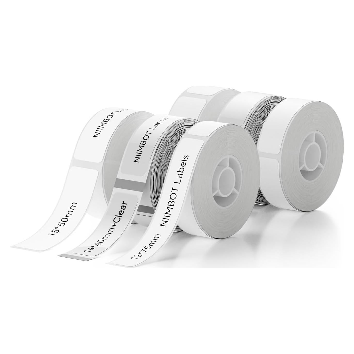 6 Rollos de Cinta de Etiquetas Térmicas NIIMBOT D11/D110/D101