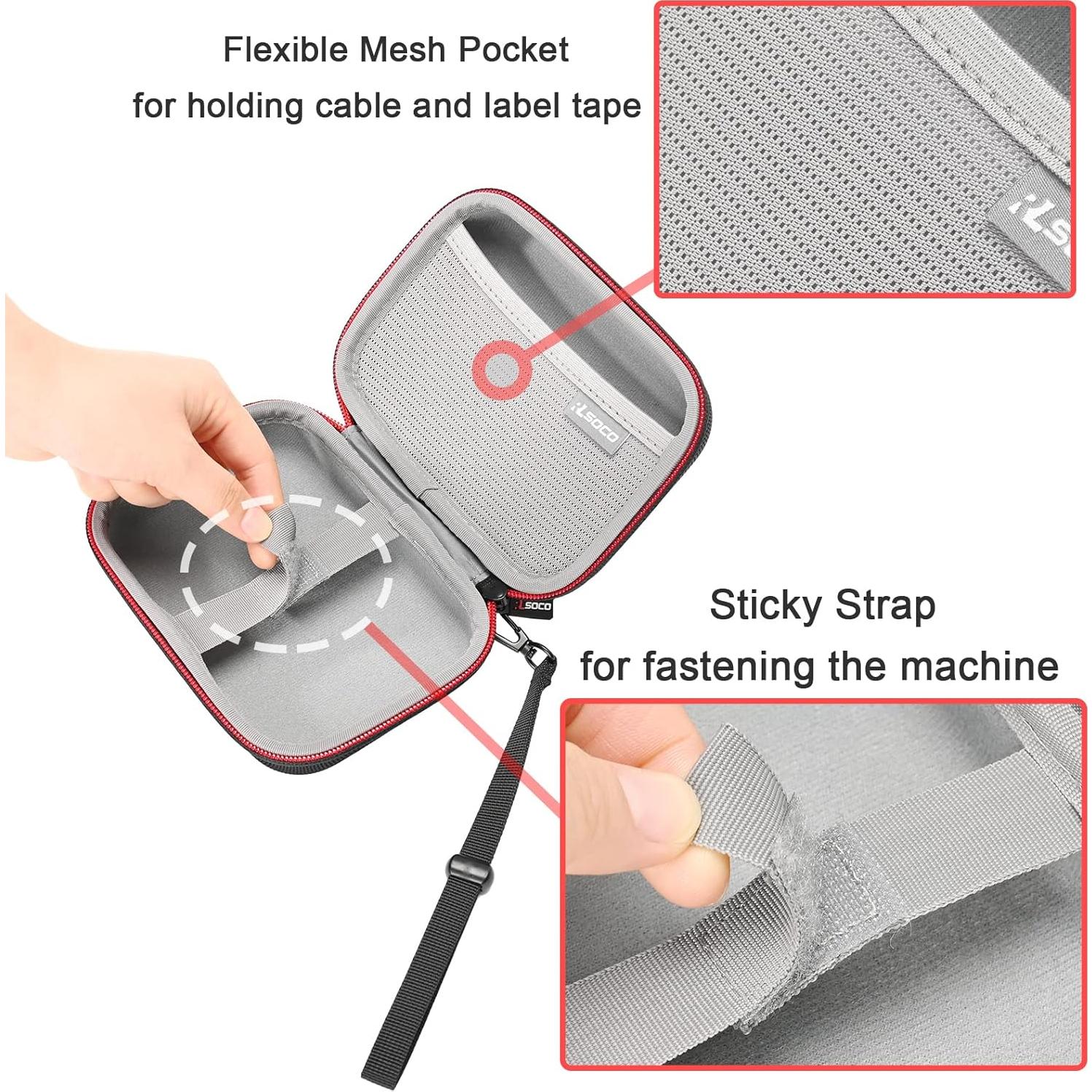 Funda RLSOCO para máquina etiquetadora NIIMBOT D11/D110 y Phomemo D30