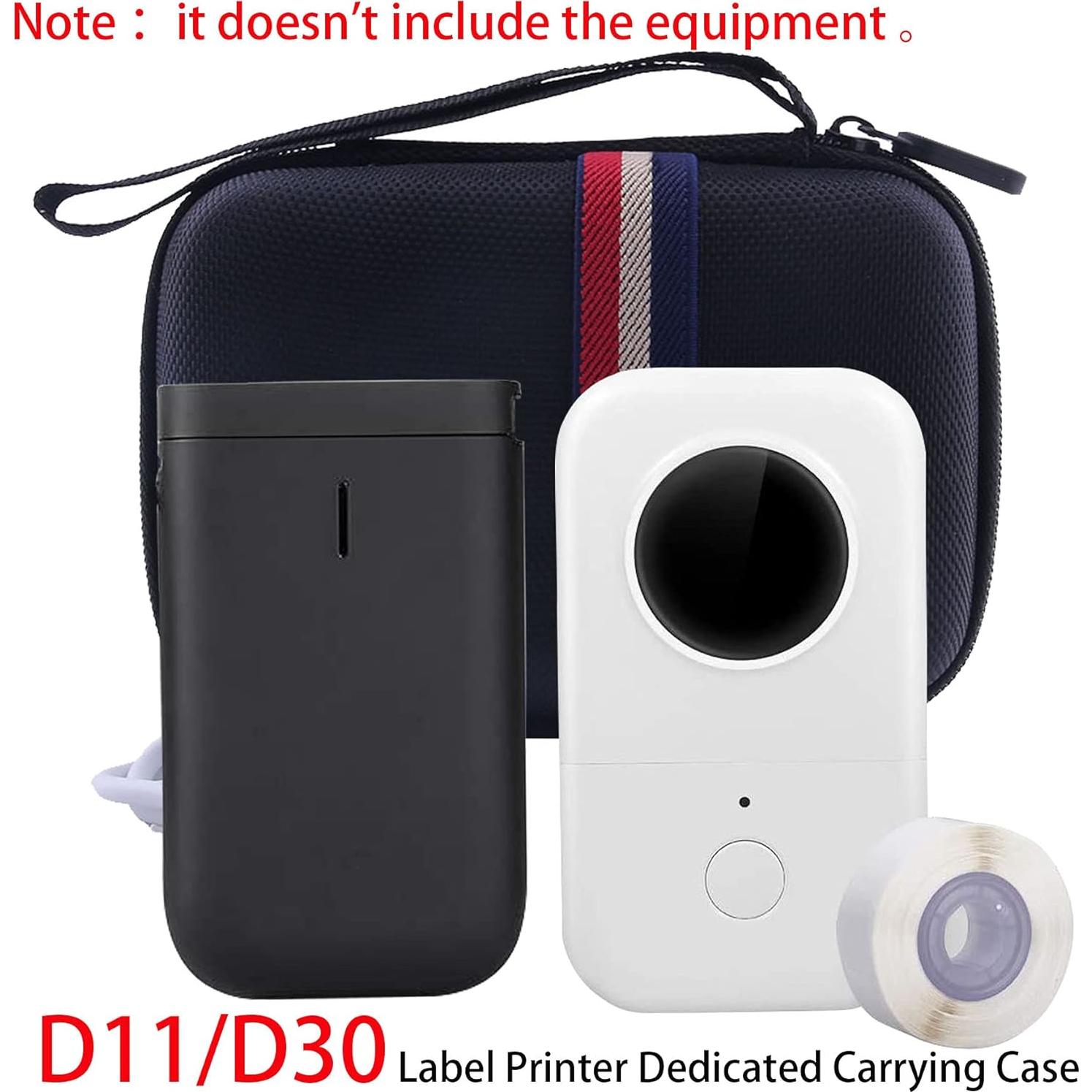 Funda Dura EVA JINMEI para NiiMbot D11 y Phomemo D30 - Negro