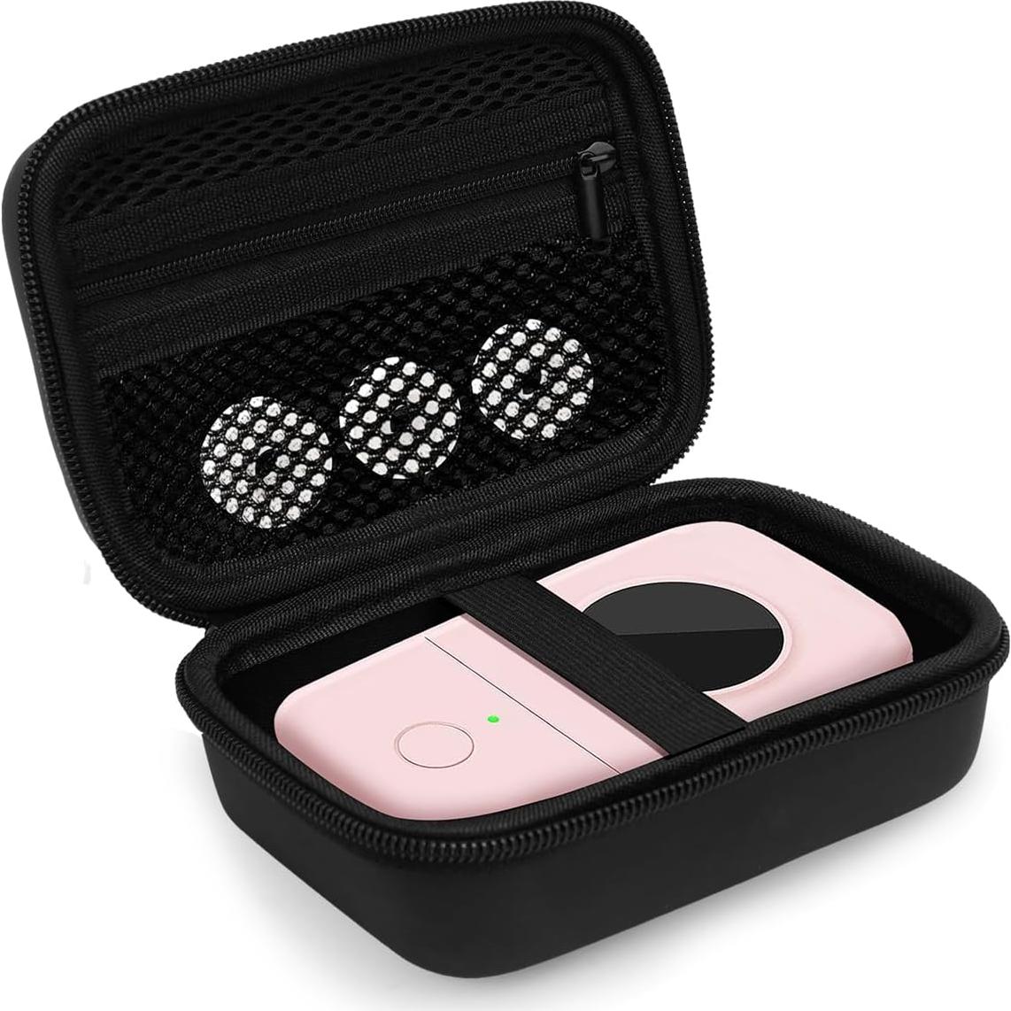 Funda EVA para Etiquetadora UCEC Verde y Negro - Compatible Phomemo D30