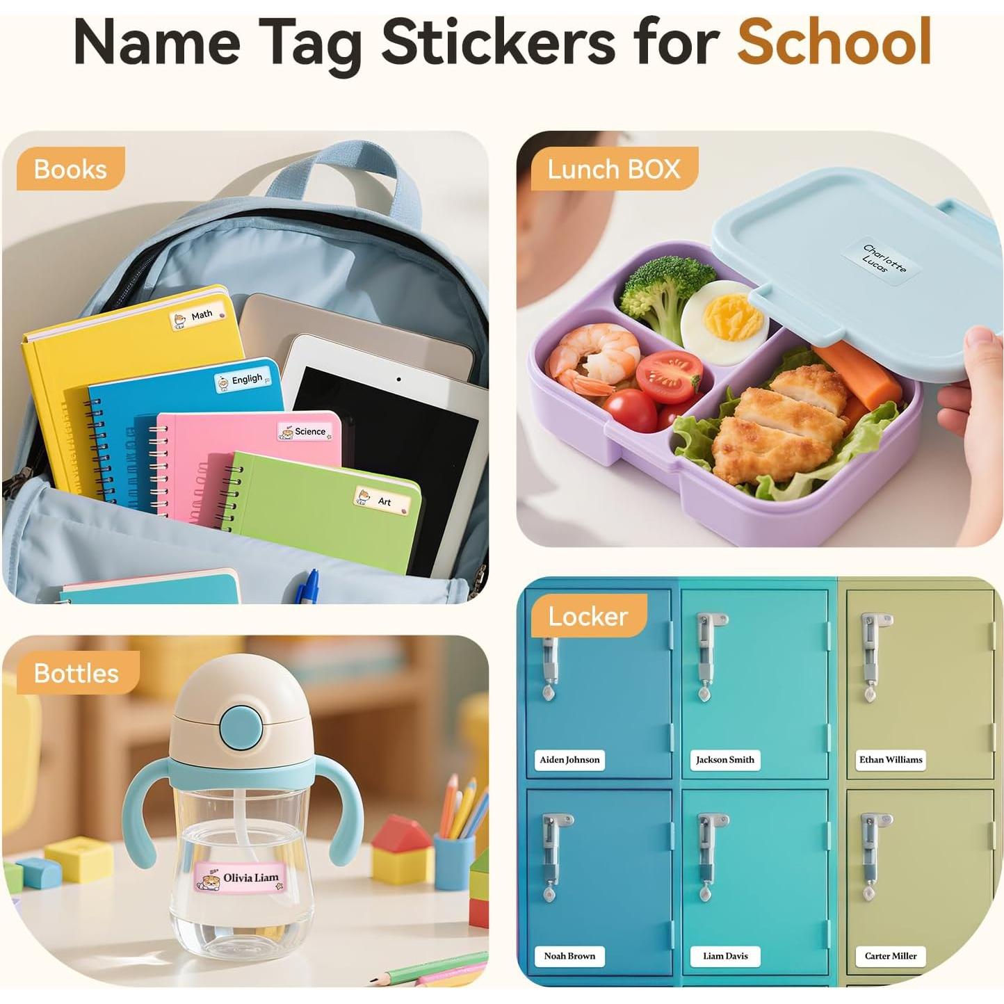 Etiquetas autoadhesivas NIIMBOT 0.5" (1.27 cm) 3 rollos