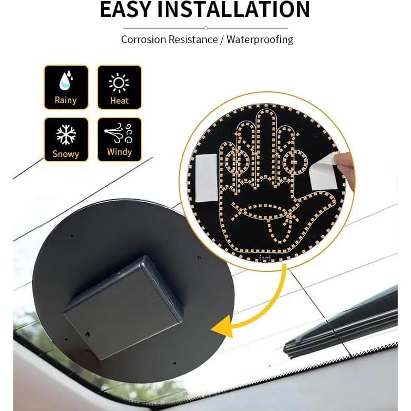 Luz LED para Auto DWLXVJA 2 en 1 con Control Remoto