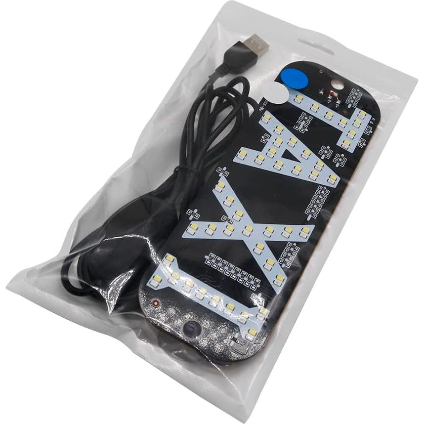 Señal LED de Taxi NSKANQI Doble Color USB 48x16 cm