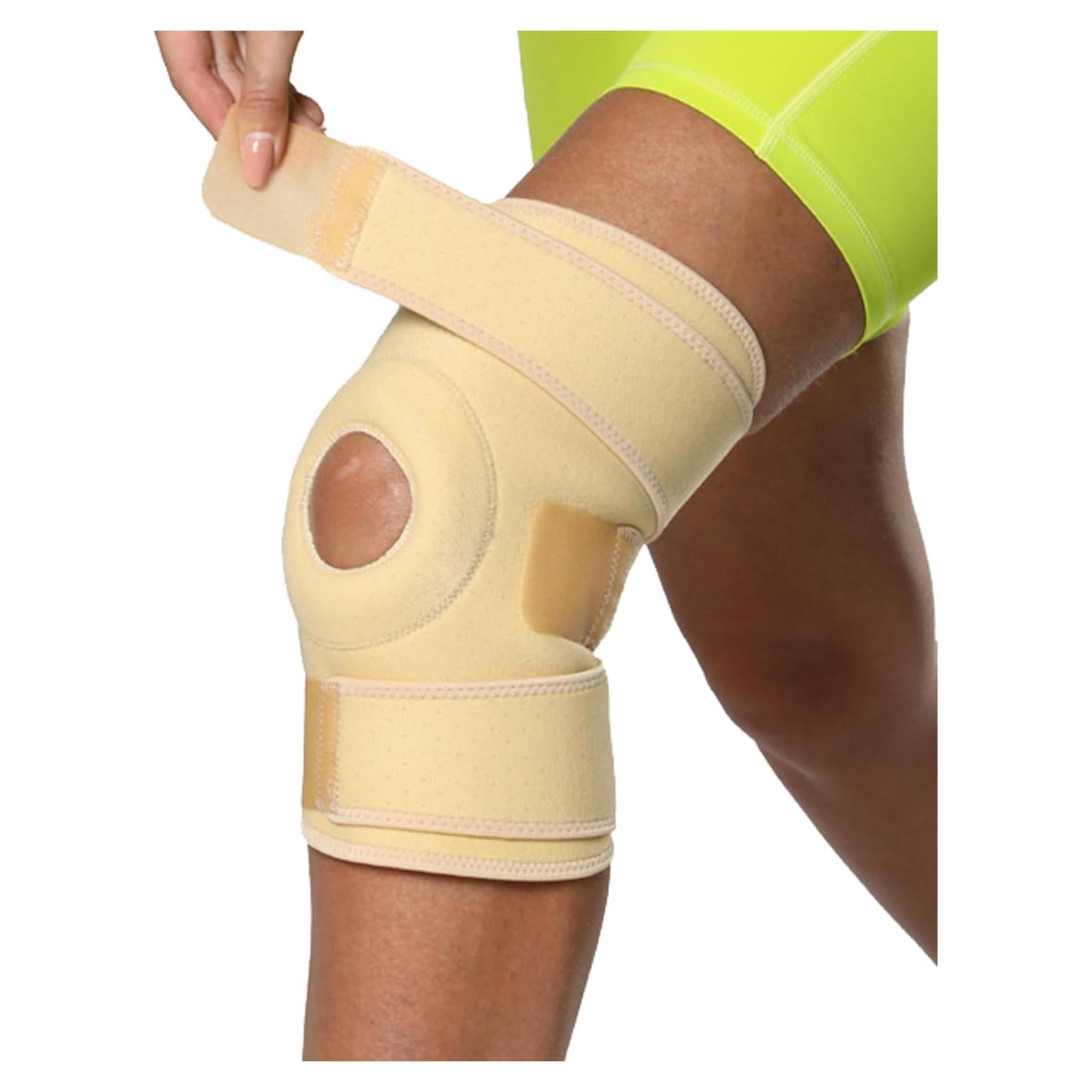 Férula de Rodilla Abierta SUJAYU para Alivio de Dolor - Beige