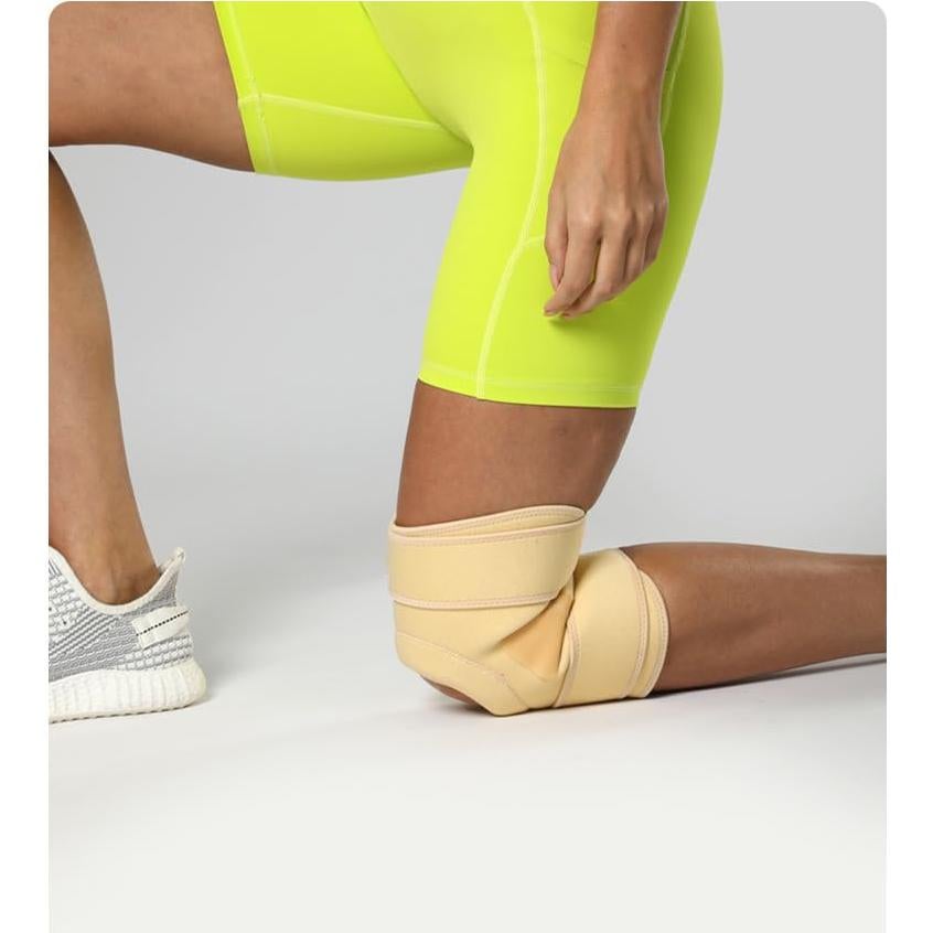 Férula de Rodilla Abierta SUJAYU para Alivio de Dolor - Beige