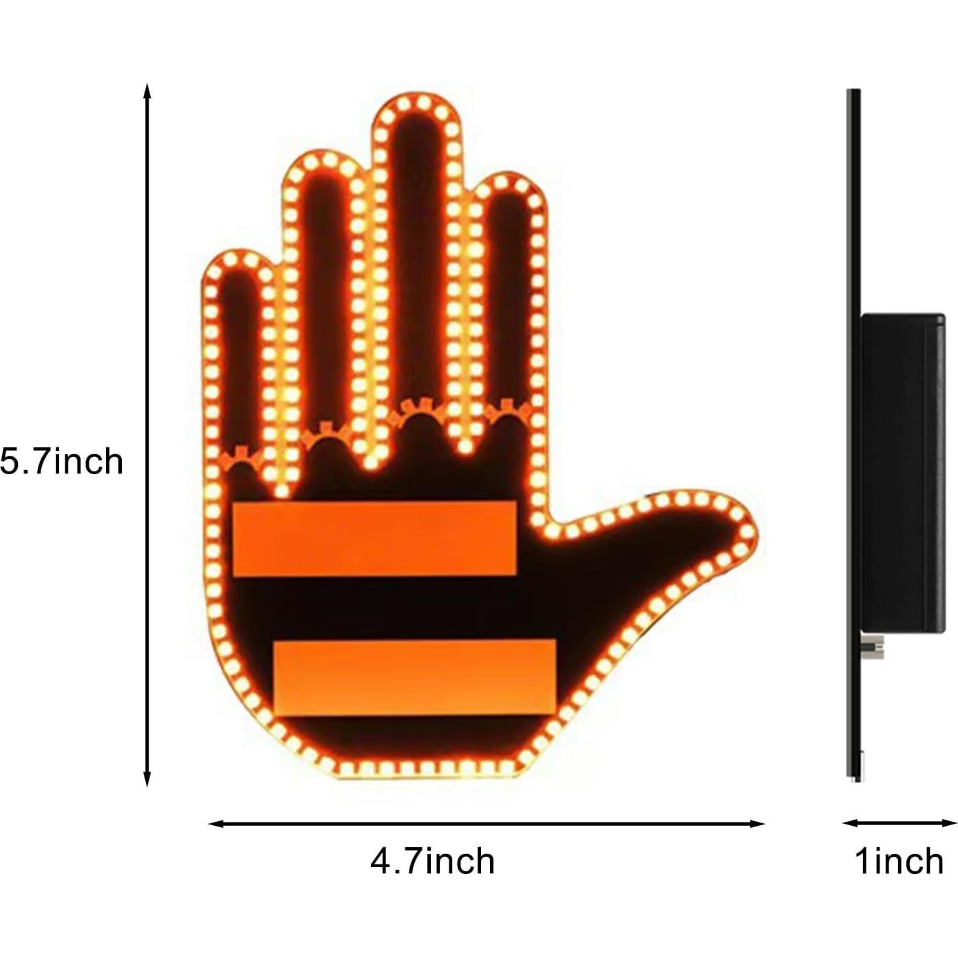 Luces de Gestos para Coche TourKing - Control Remoto, 14 Modos