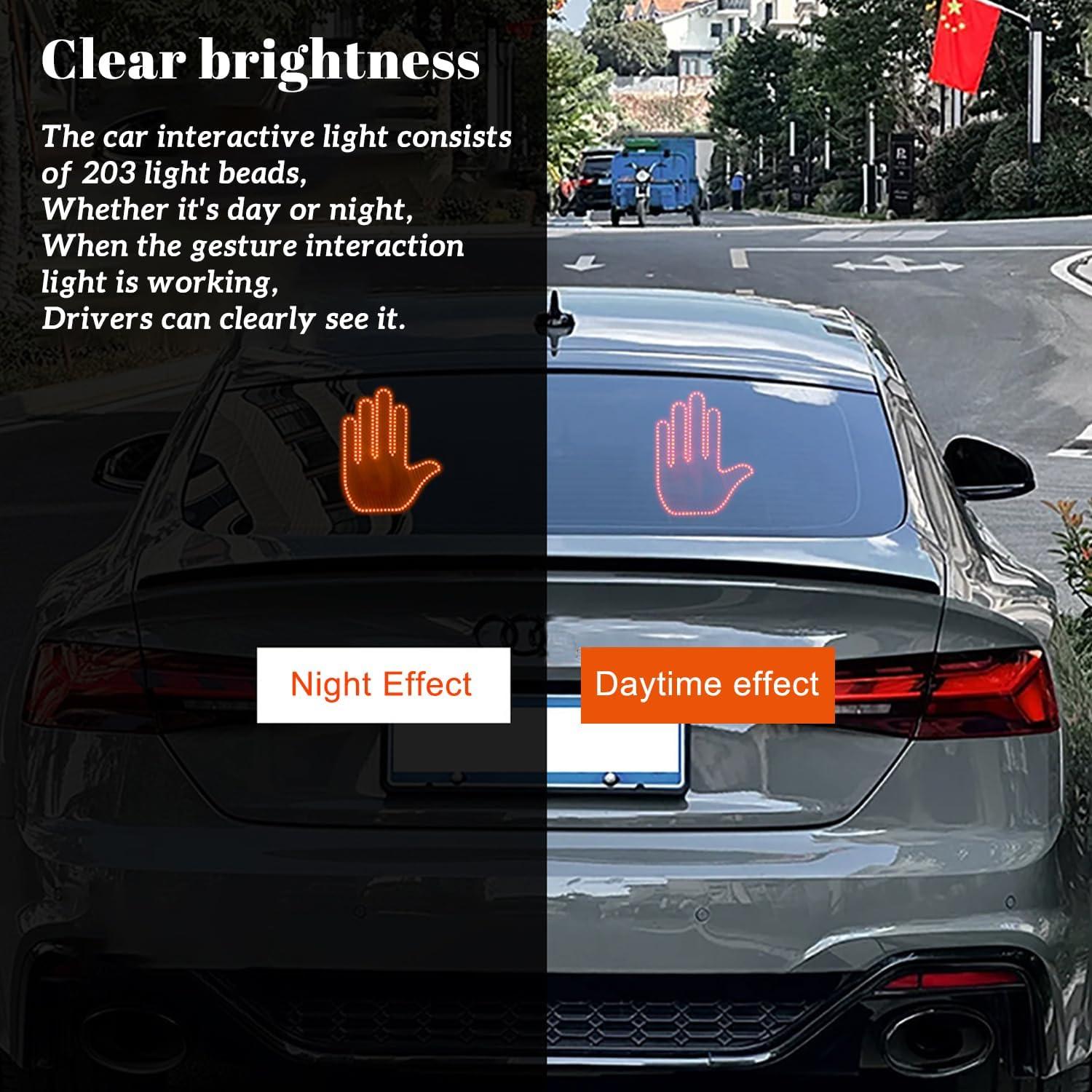 Luces de Gestos para Coche TourKing - Control Remoto, 14 Modos