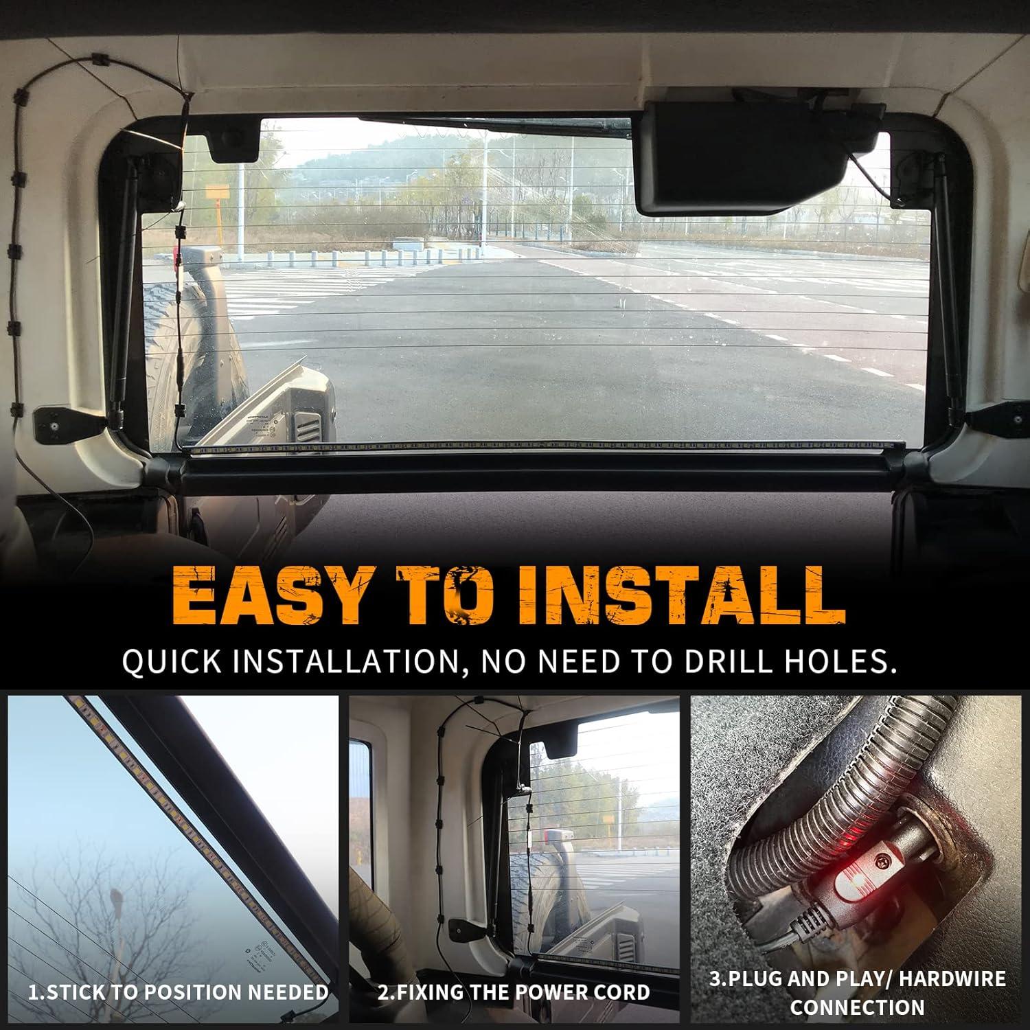 Luz de Techo RGBW XRIDONSEN para Jeep Wrangler 2/4 Puertas