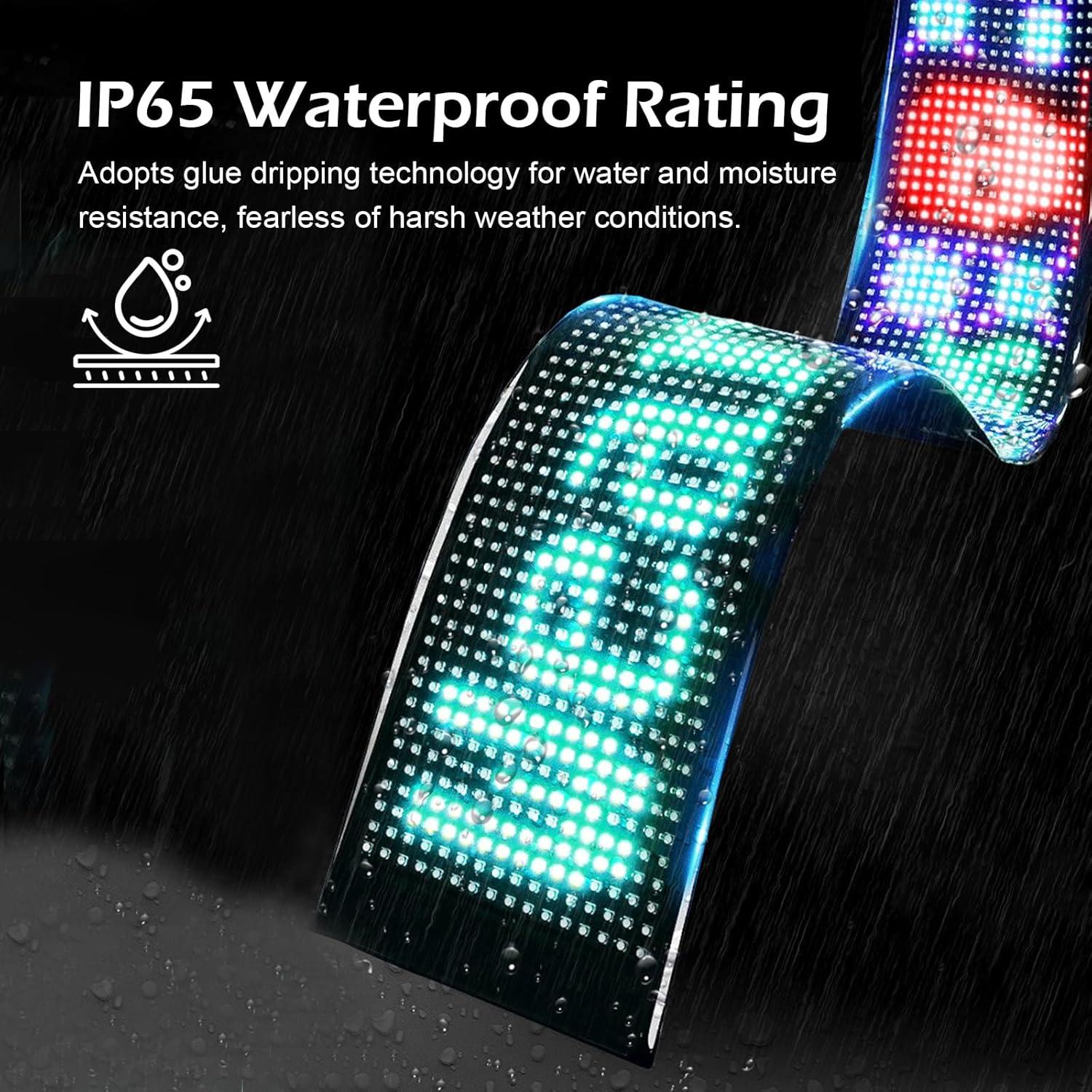 Cartel LED Flexible Polcatay POLXSP6201BL, RGB Impermeable