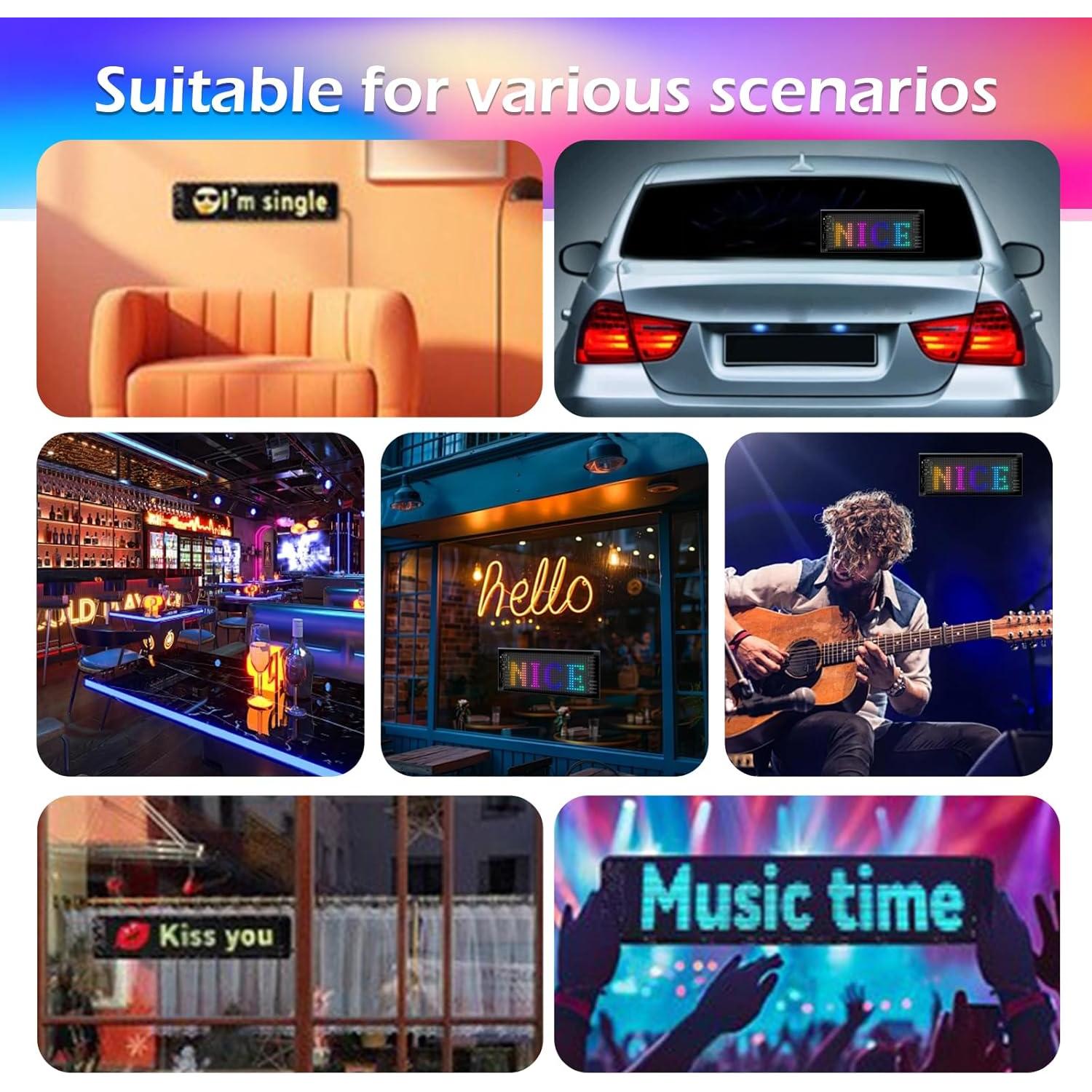 Cartel LED Flexible Polcatay POLXSP6201BL, RGB Impermeable