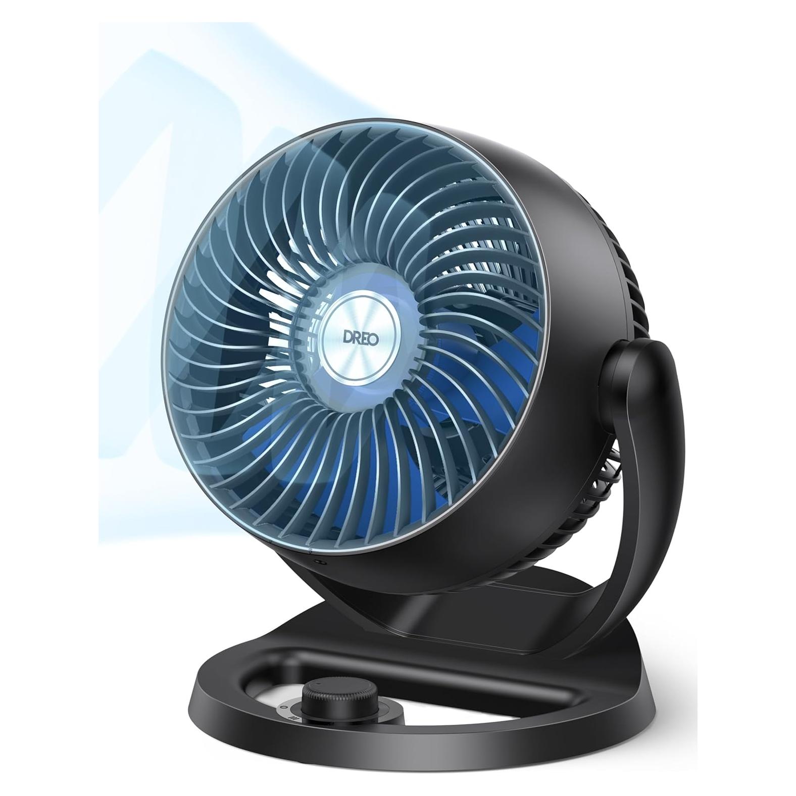 Ventilador de Mesa Dreo DR-HAF006 12" Silencioso 28dB 3 Velocidades