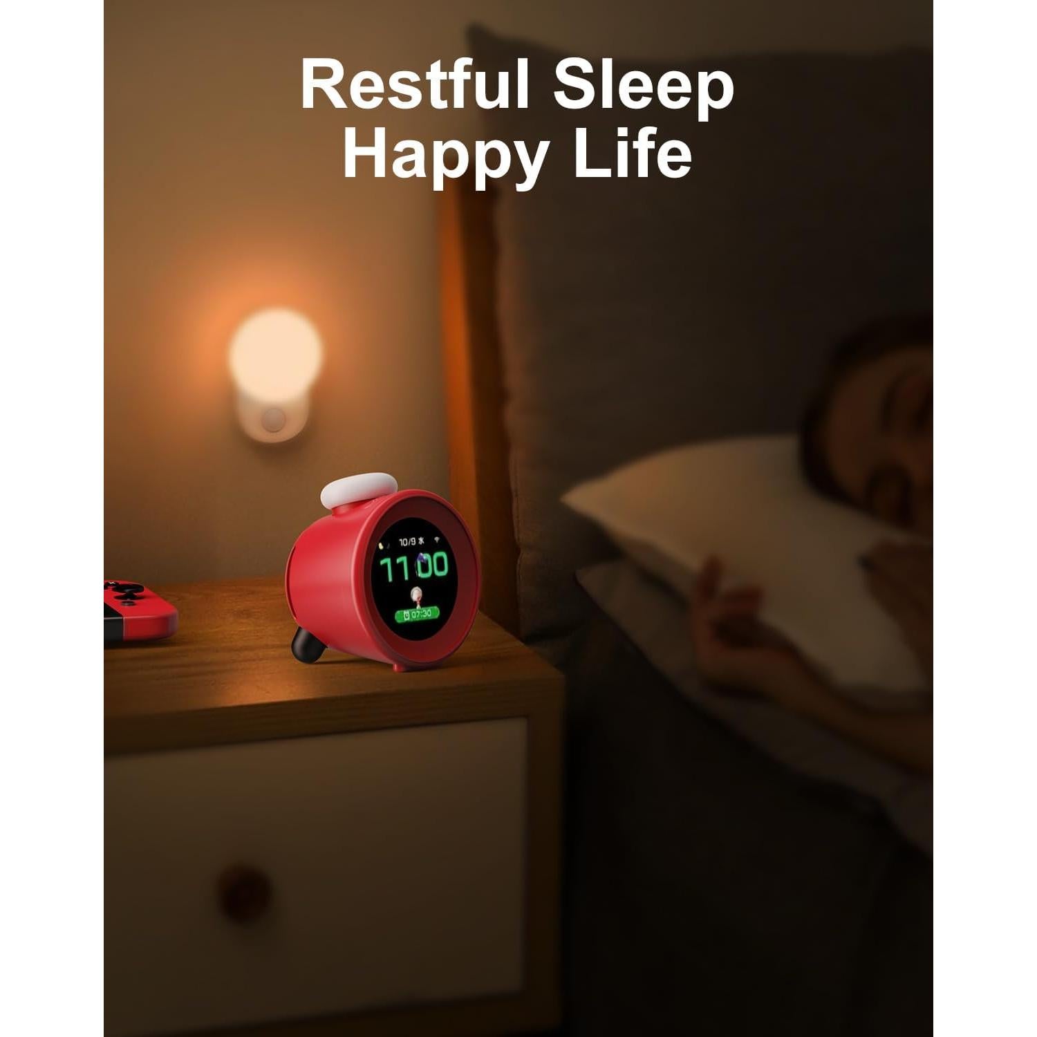 Funda de Silicona y 2 Protectores de Vidrio para Nintendo Alarmo