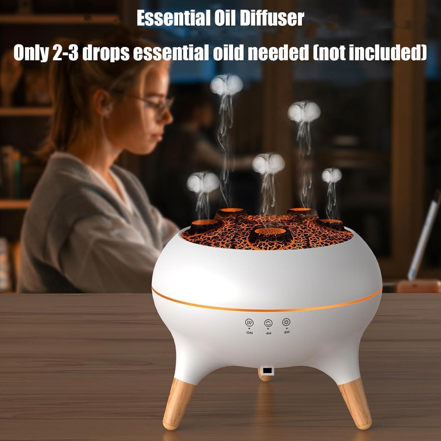 Humidificador y Difusor de Aromaterapia Noigoa 250ml Ultrasonico