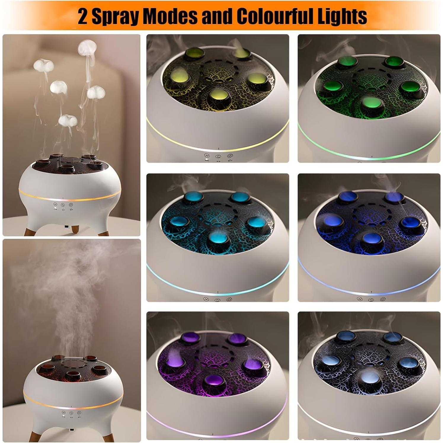 Humidificador y Difusor de Aromaterapia Noigoa 250ml Ultrasonico