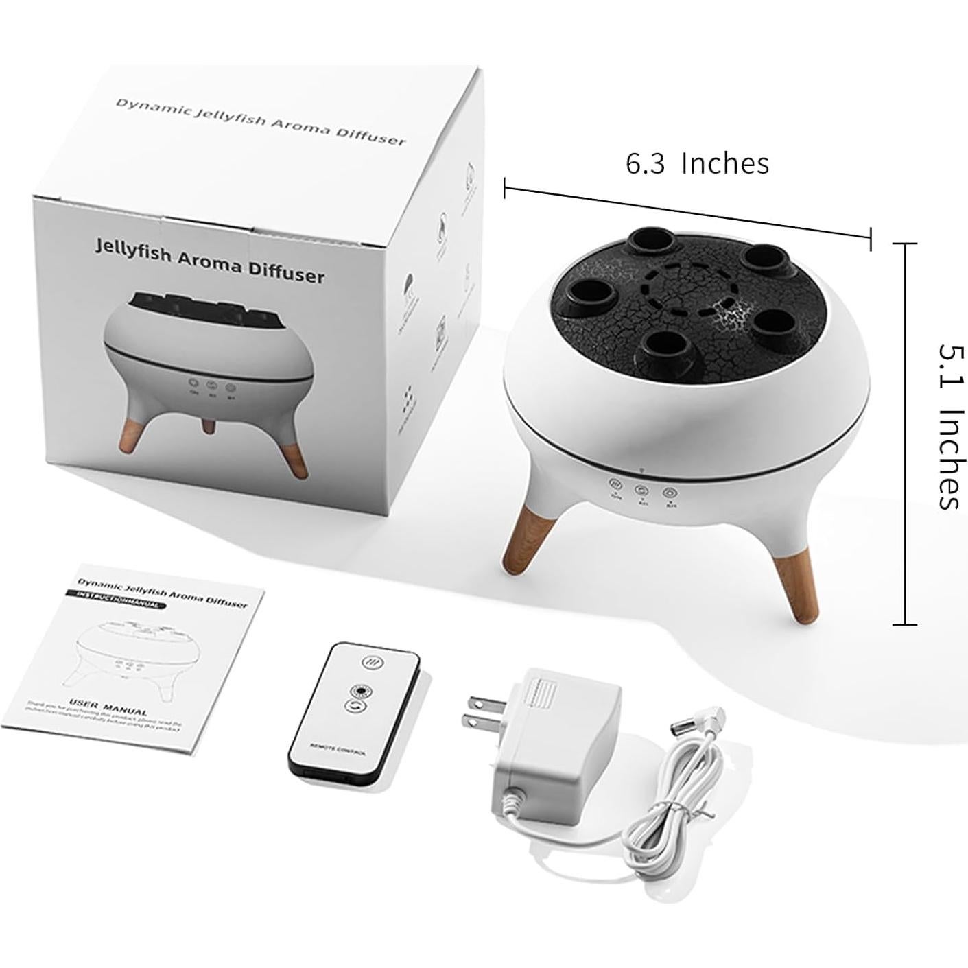 Humidificador y Difusor de Aromaterapia Noigoa 250ml Ultrasonico