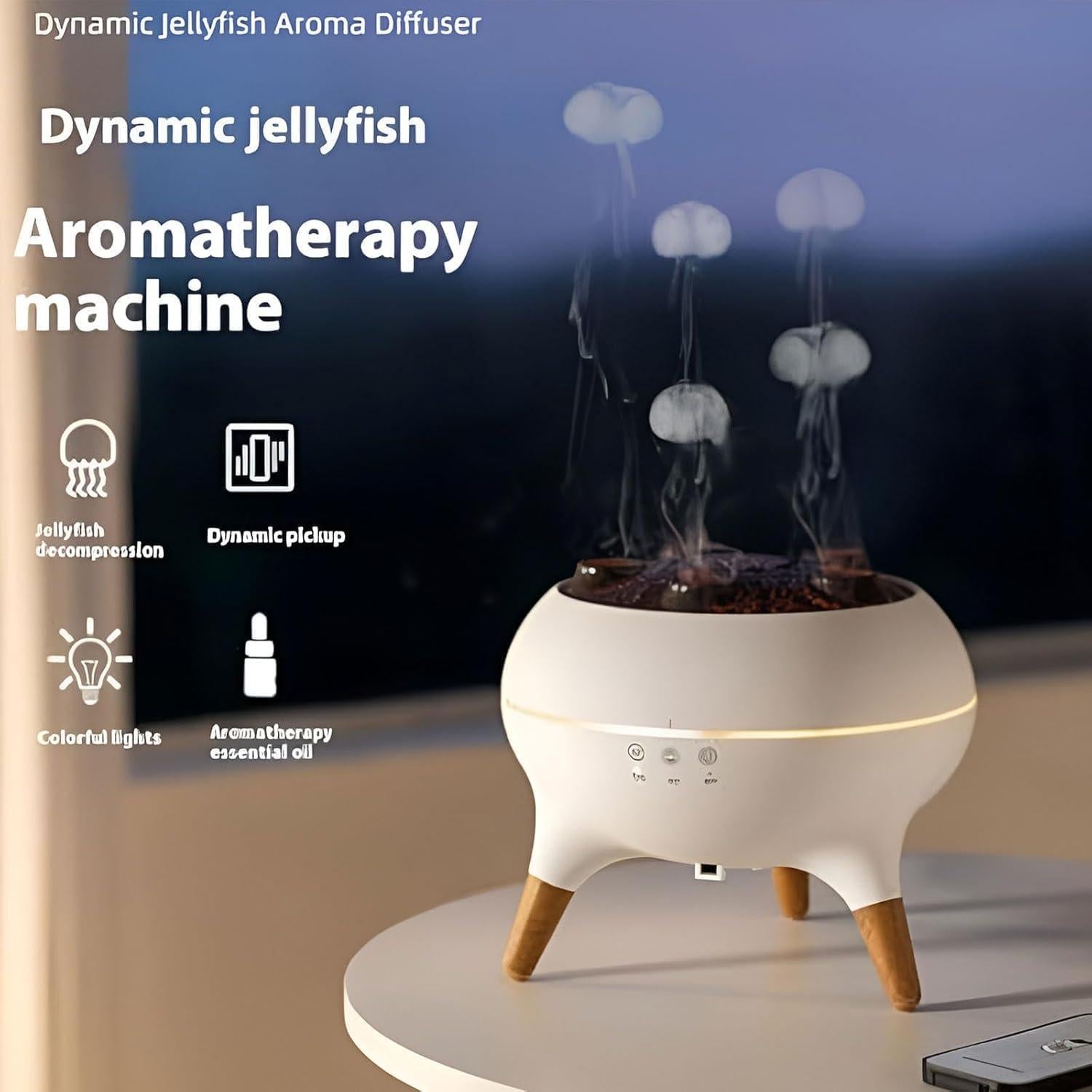 Humidificador y Difusor de Aromaterapia Noigoa 250ml Ultrasonico