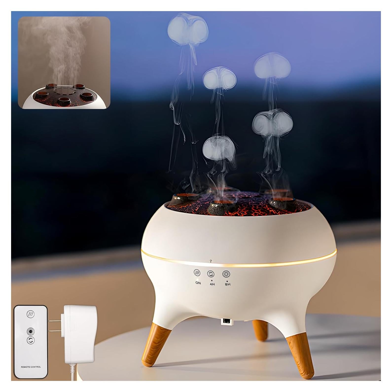 Difusor de Aceite Esencial Holwim V80 250ml Aromaterapia Blanco