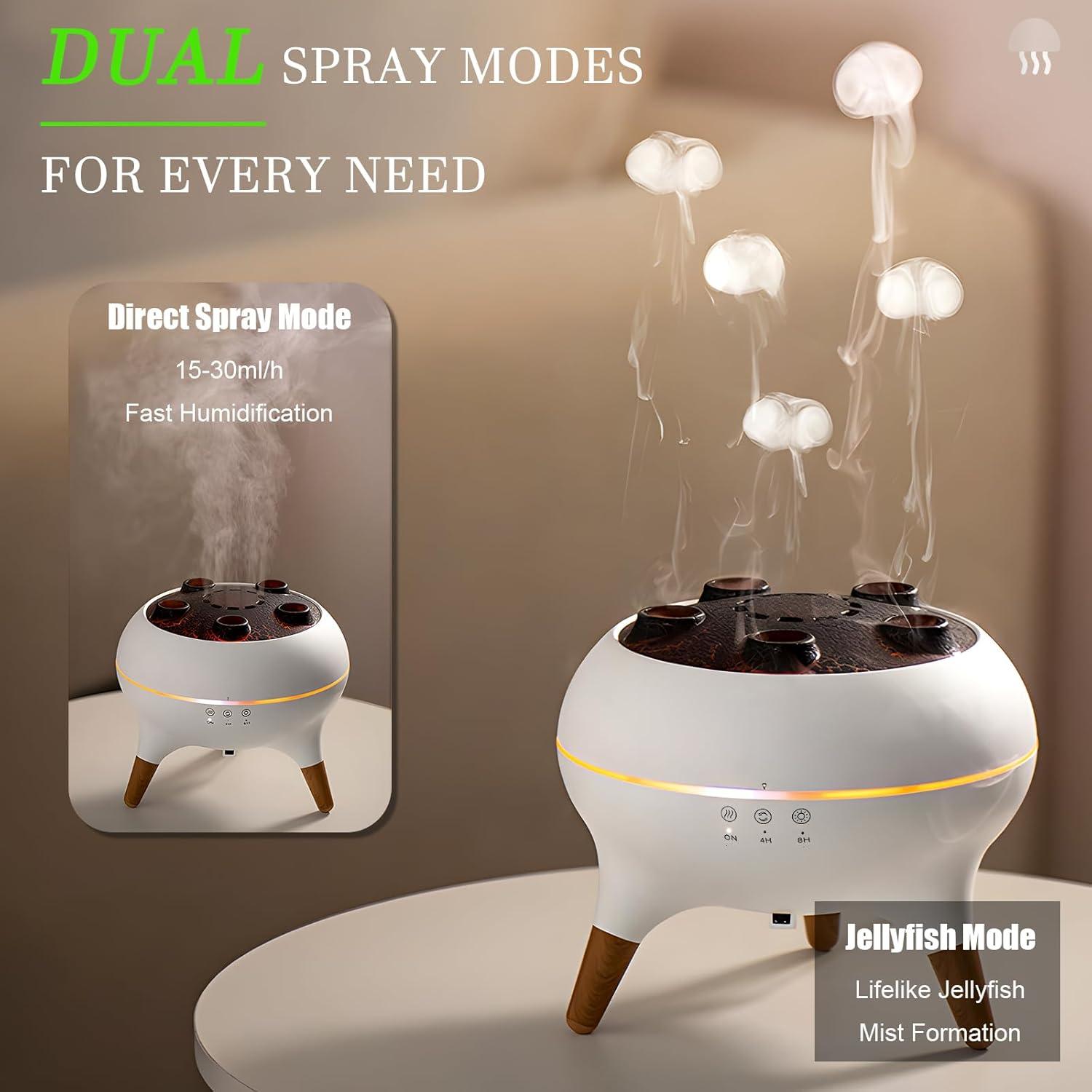 Difusor de Aceite Esencial Holwim V80 250ml Aromaterapia Blanco