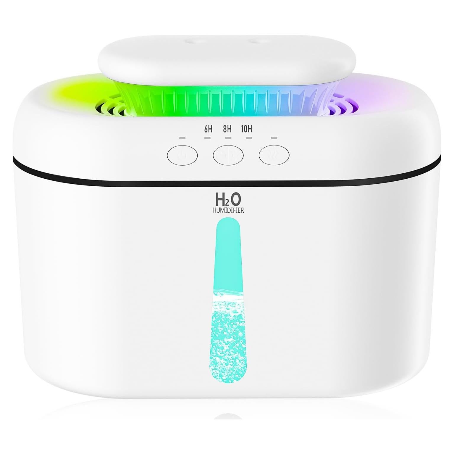 Humidificador Ultrasónico SZO 2.5L Silencioso para Dormitorio