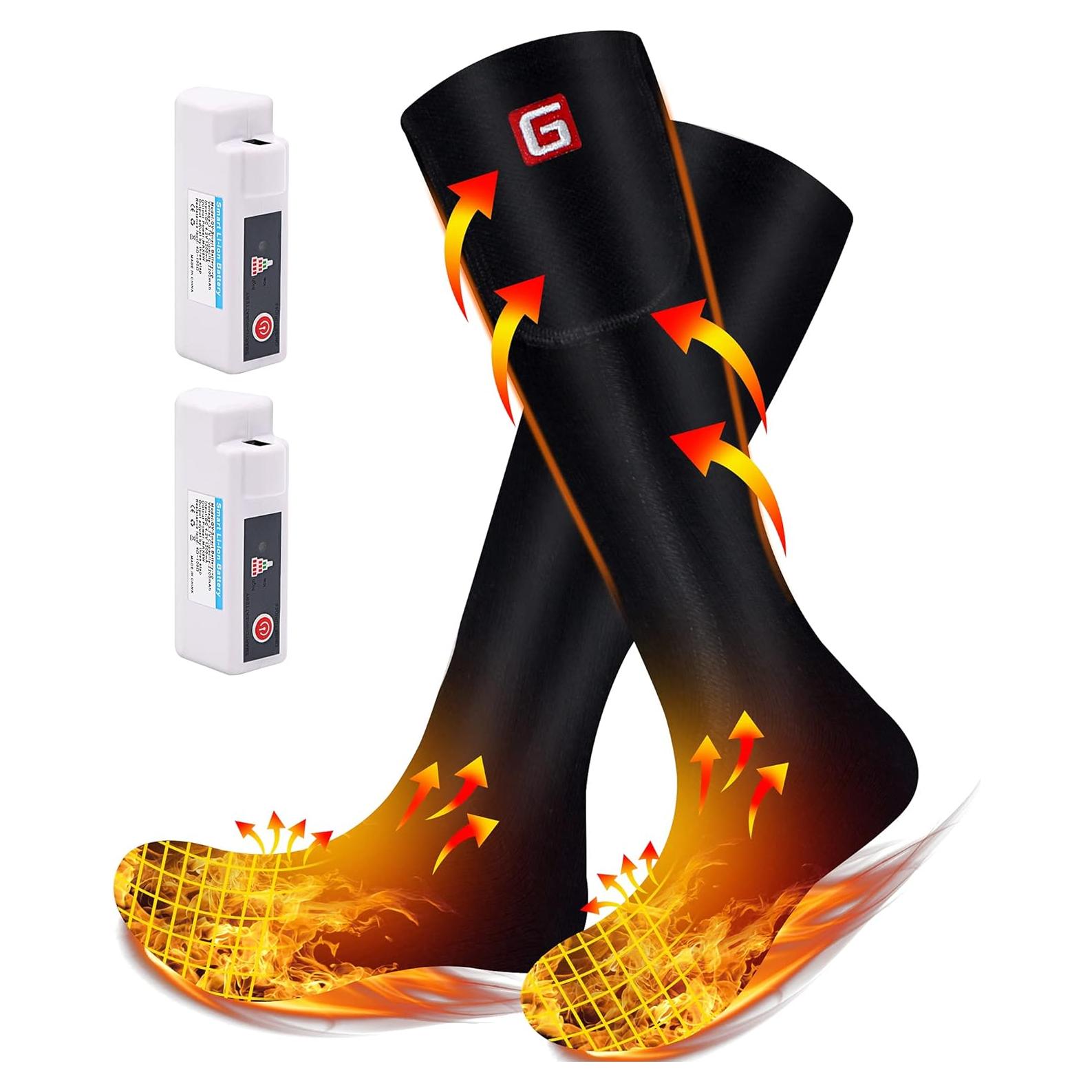 Calcetines Térmicos Calentados Autocastle Unisex Recargables