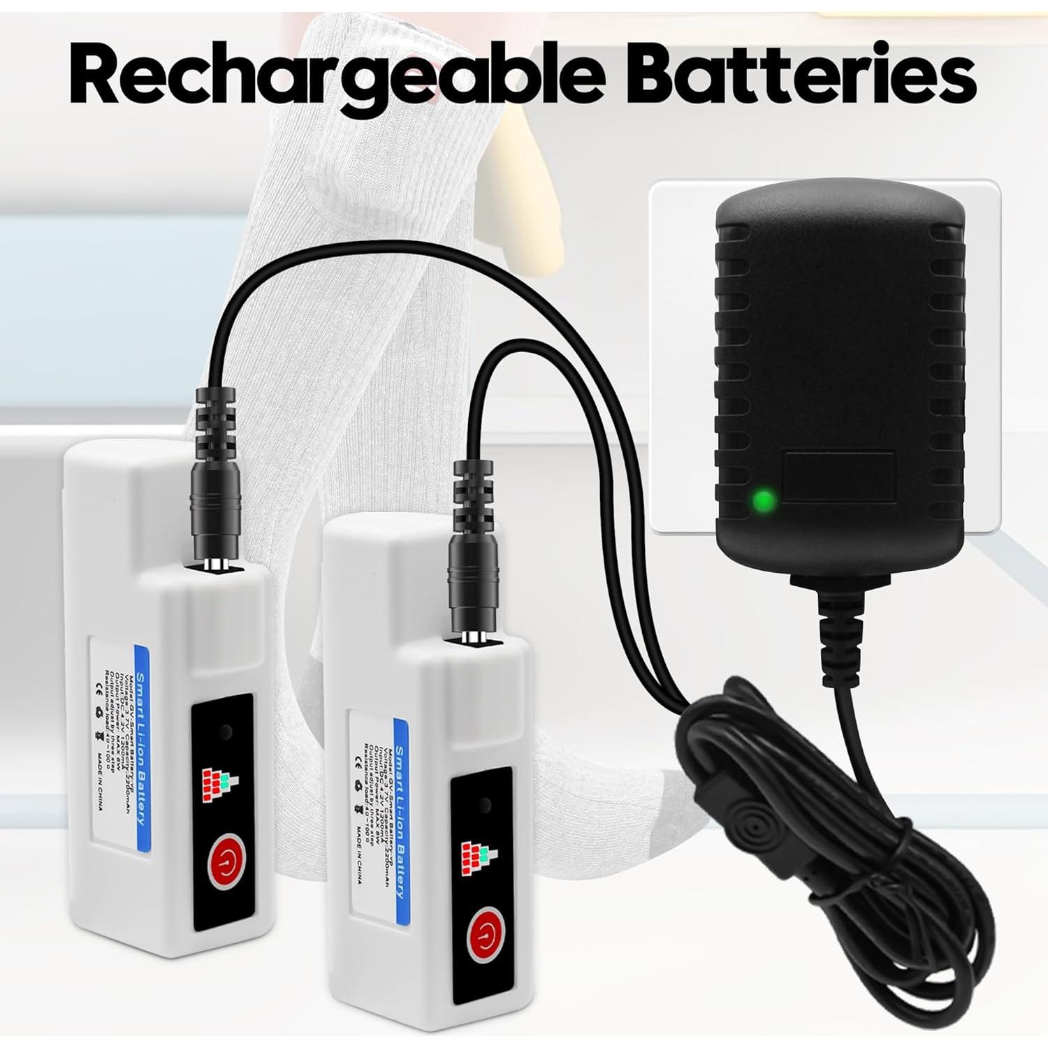 Calcetines Térmicos Calentados Autocastle Unisex Recargables