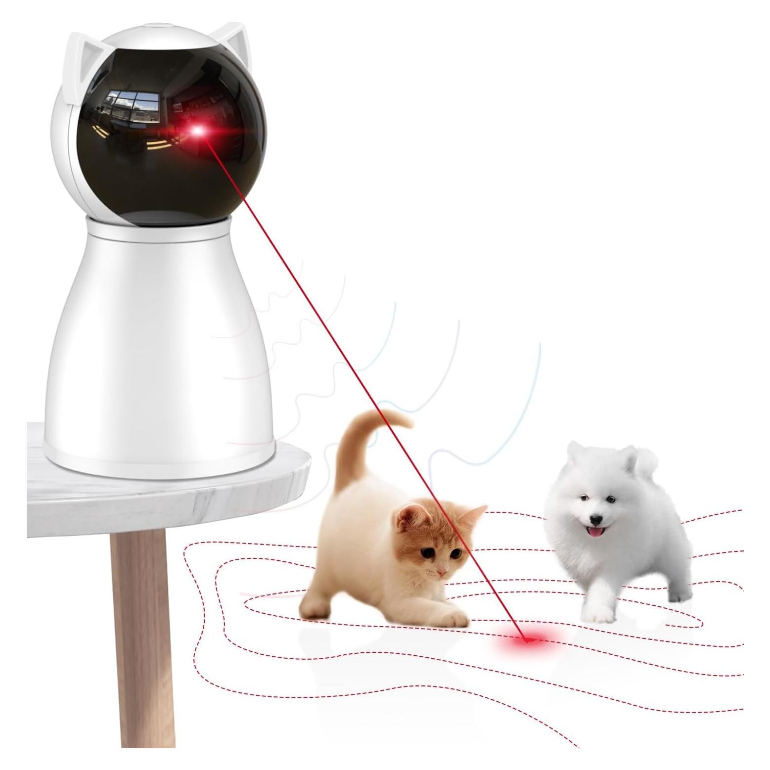 Juguete Interactivo para Gatos Valonii M05 con Láser Automático