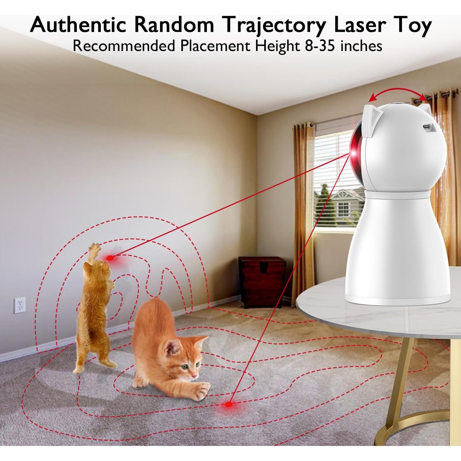 Juguete Interactivo para Gatos Valonii M05 con Láser Automático