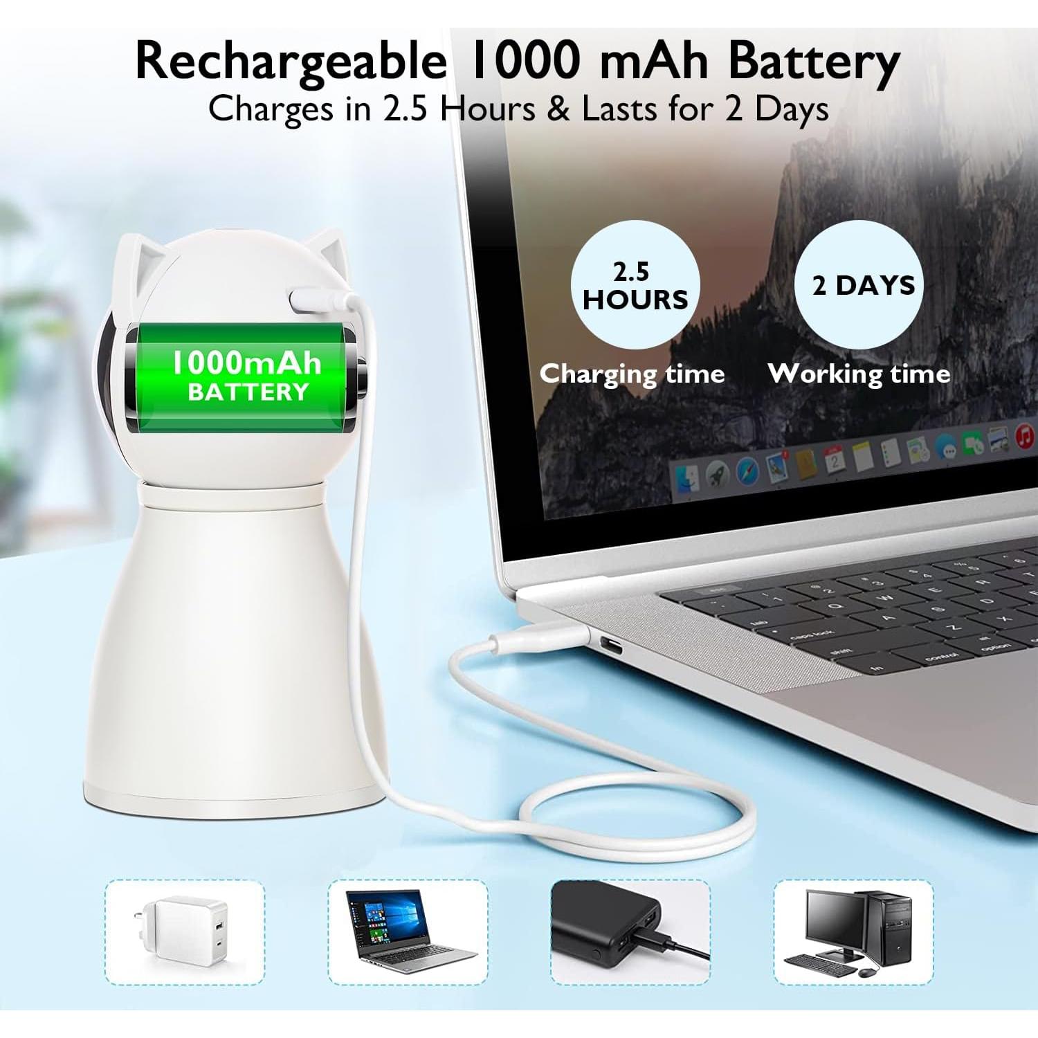 Juguete Interactivo para Gatos Valonii M05 con Láser Automático