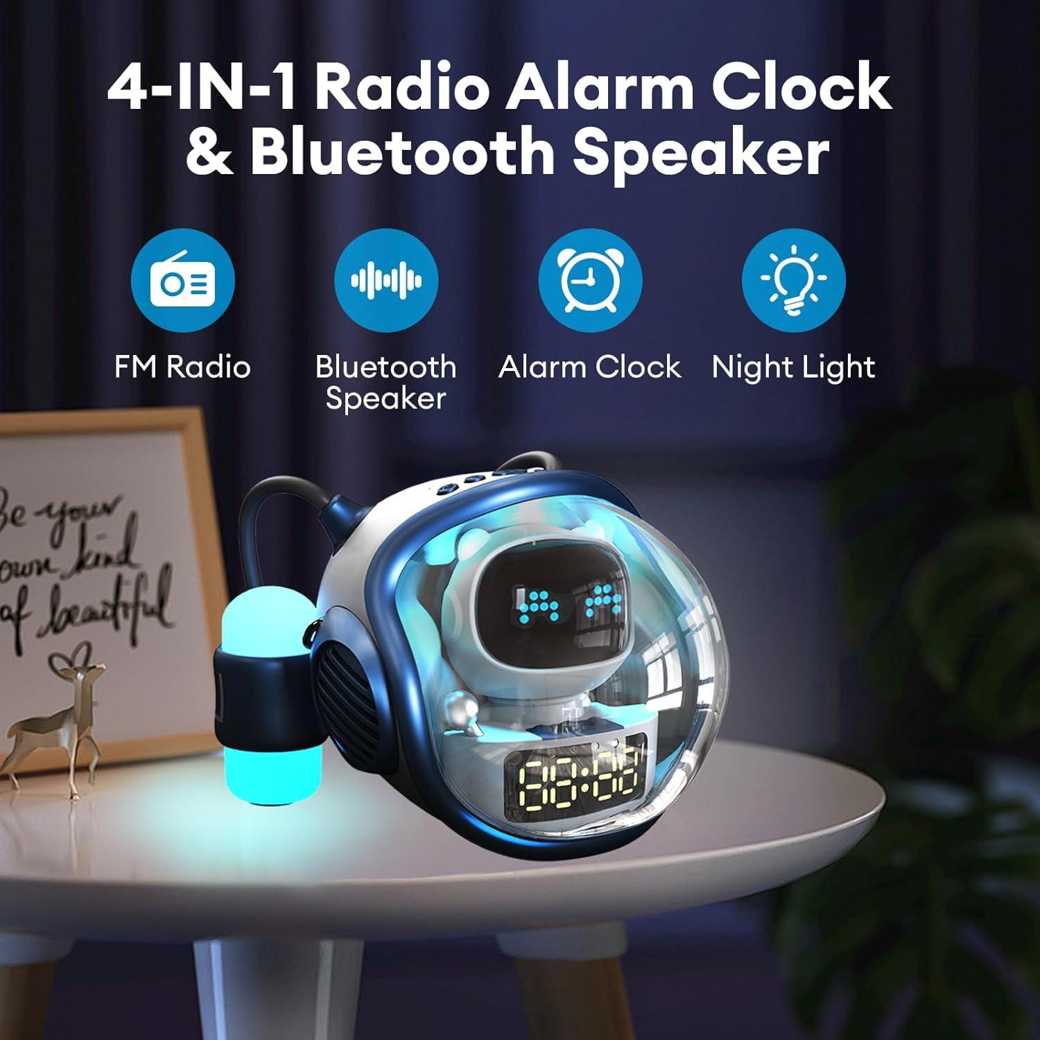 Reloj Despertador Digital Gugubrond para Niños con Bluetooth