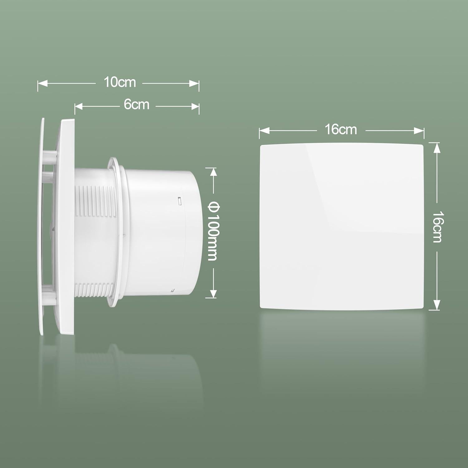 Ventilador de Baño KCVENTSAIR 10W Reversible Control Remoto