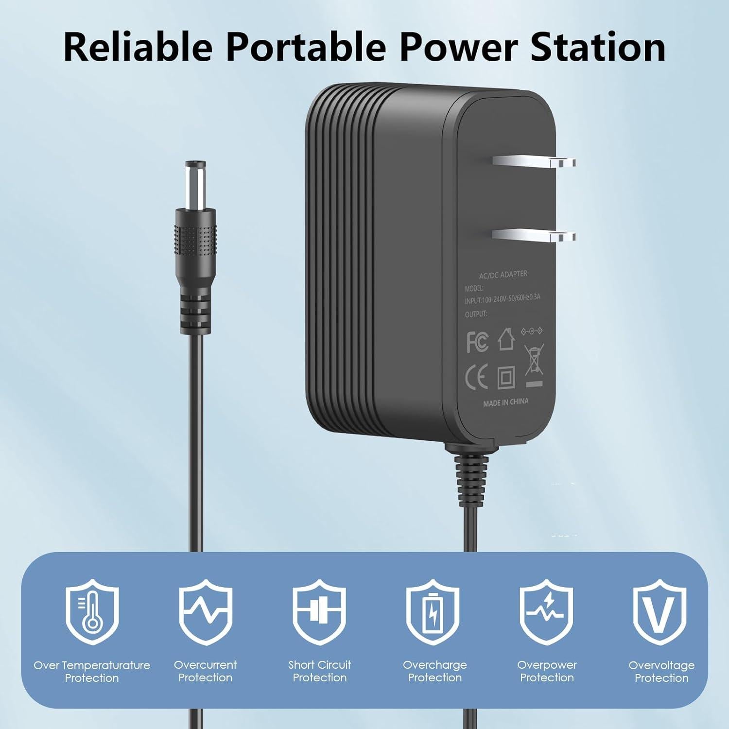 Cargador 24V 1A Dreo PolyFan 502 508S 704S 513S