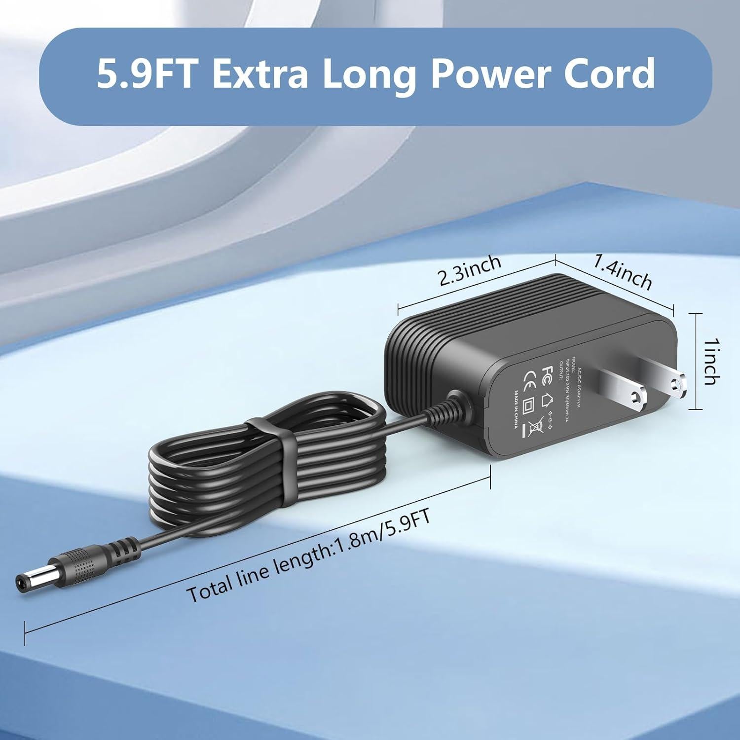 Cargador 24V 1A Dreo PolyFan 502 508S 704S 513S