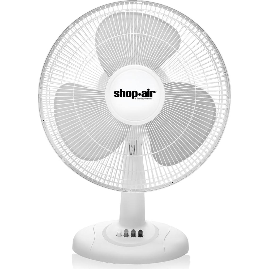 Ventilador de Mesa Oscilante Shop-Air 30.48 cm 3 Velocidades
