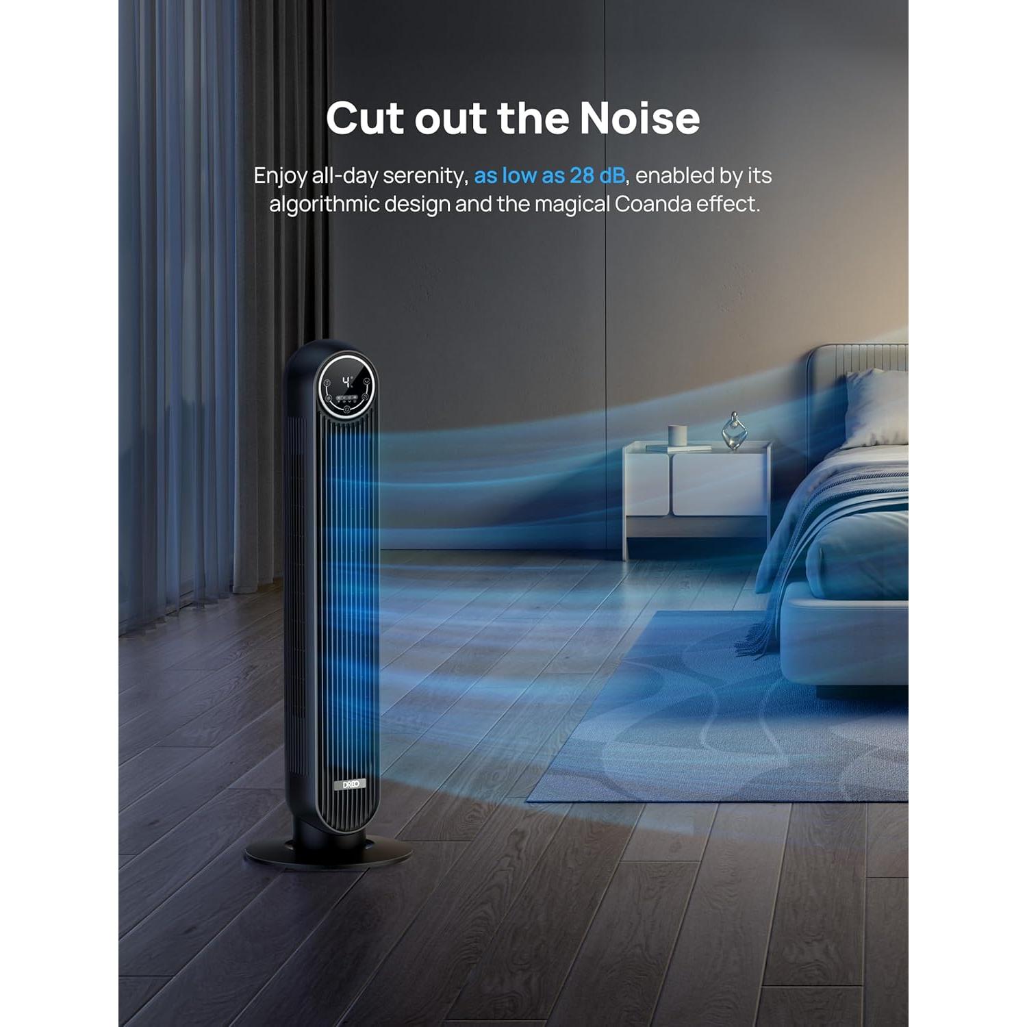 Ventilador de Torre Dreo DR-HTF007 36" Oscilante Silencioso