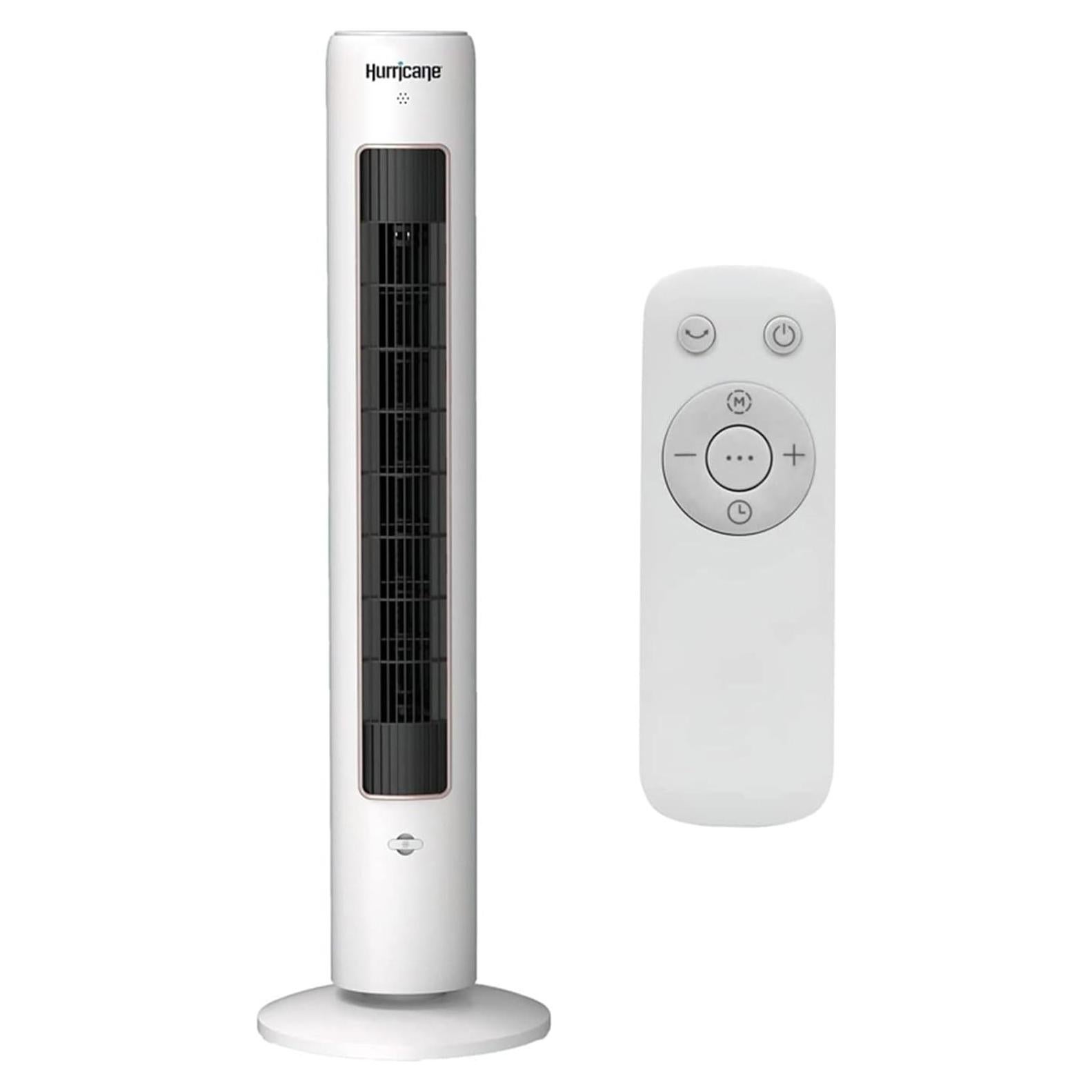 Ventilador de Torre Hurricane Pro 40" (101.6 cm) con Control Remoto y Aromaterapia