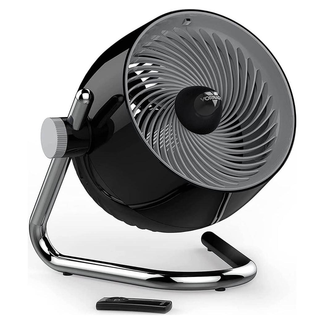 Ventilador Circulador de Aire Vornado Pivot6 Negro 4 Velocidades