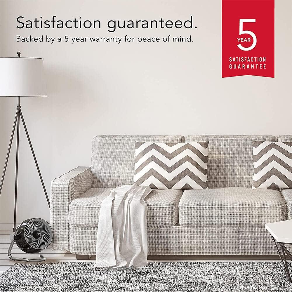 Ventilador Circulador de Aire Vornado Pivot6 Negro 4 Velocidades