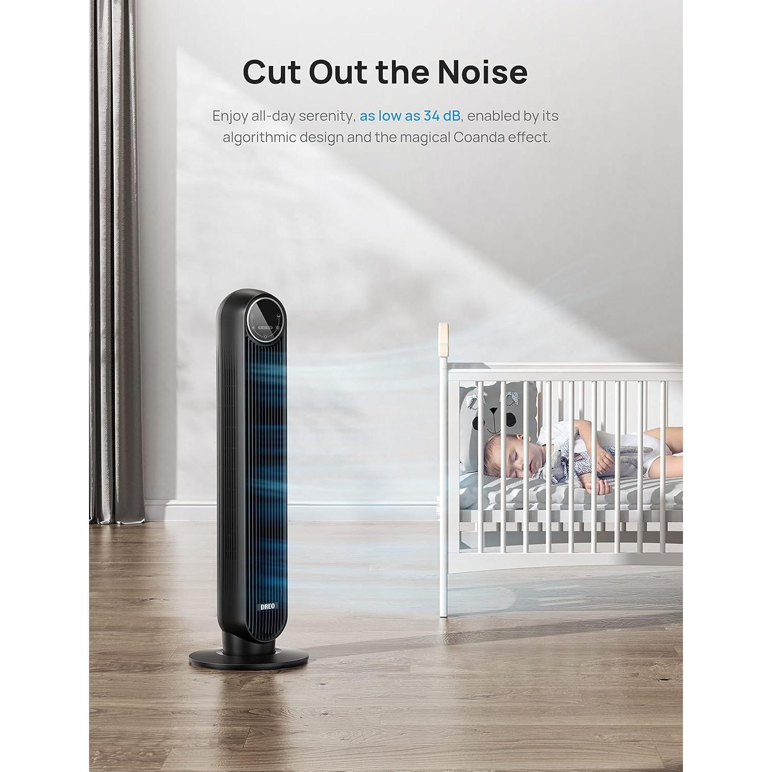 Ventilador de Pedestal Dreo DR-HTF007 con Control Remoto 8 Velocidades