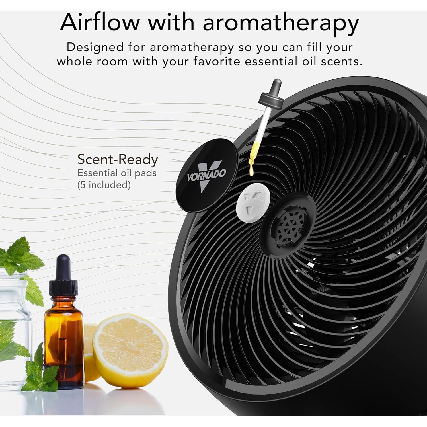 Ventilador Circulador de Aire Vornado 753 OSC con Control Remoto