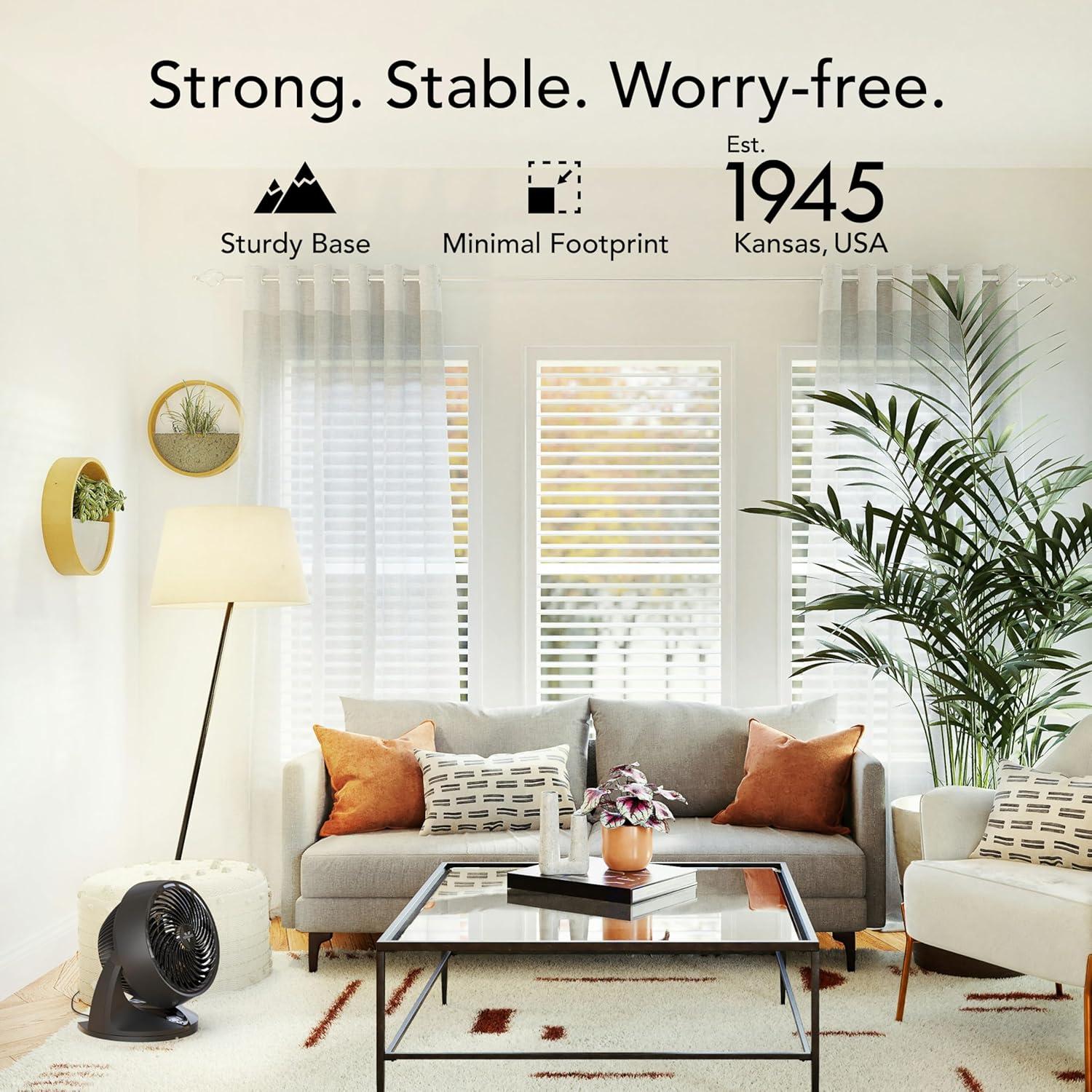 Ventilador Circulador de Aire Vornado 753 OSC con Control Remoto