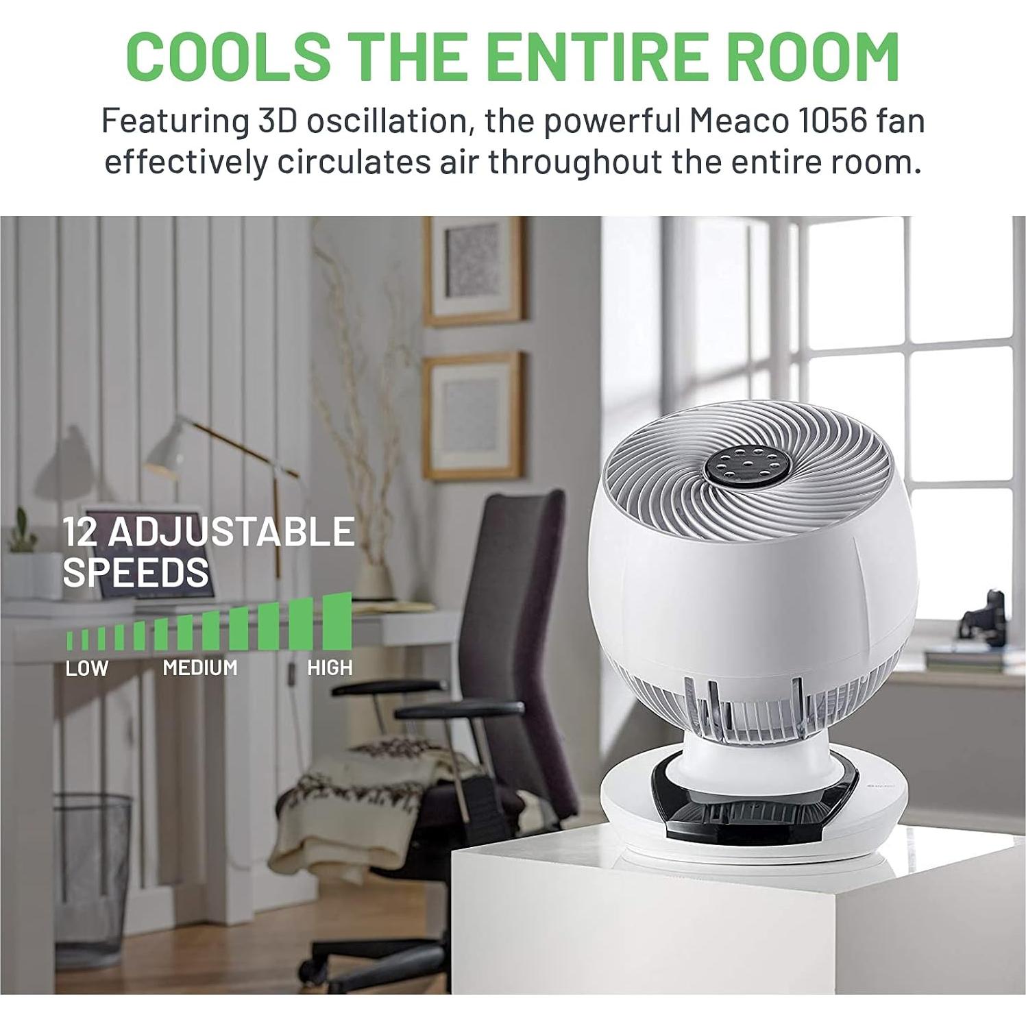 Ventilador de Circulación de Aire MeacoFan 1056 Ultra Silencioso