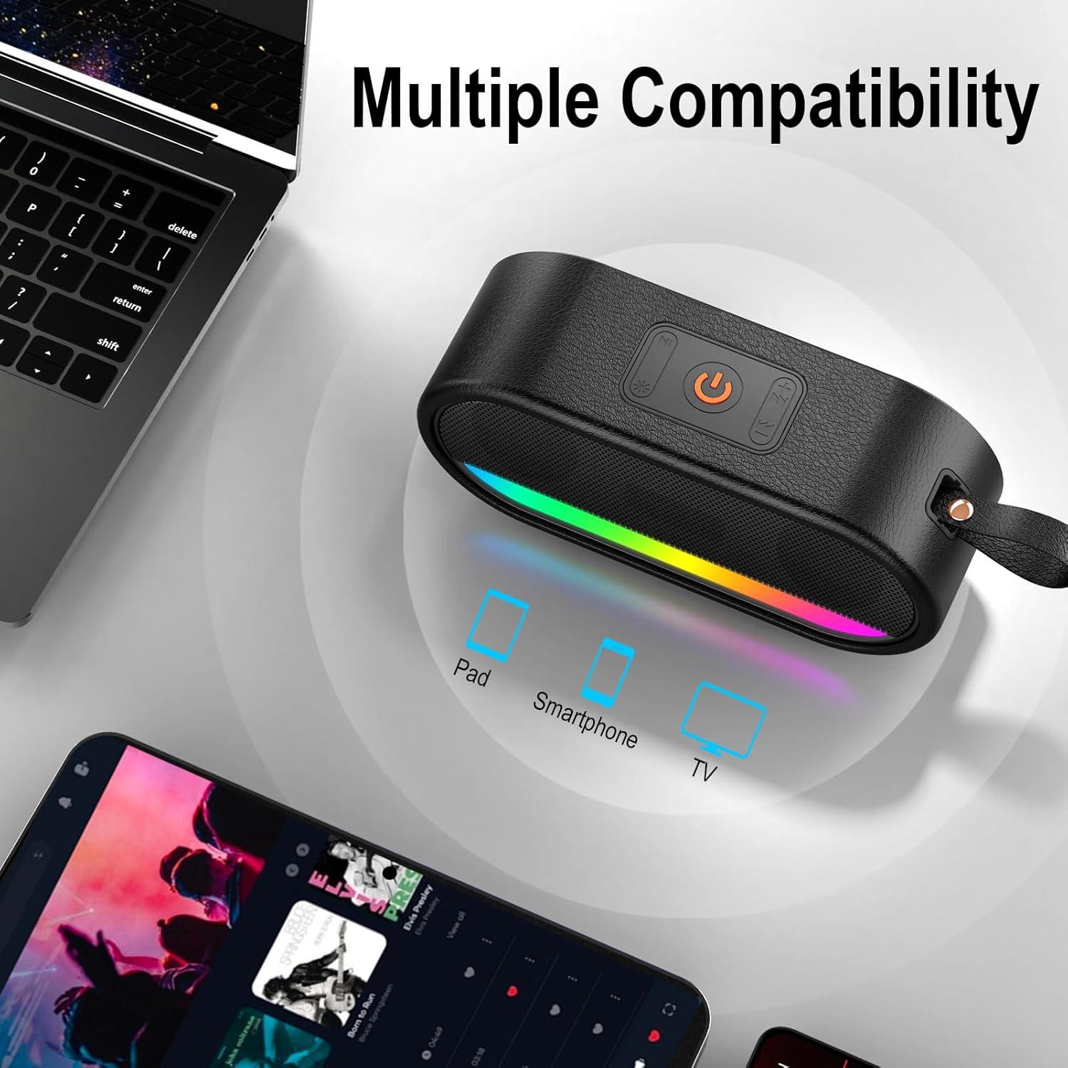 Altavoz Bluetooth Dyurwa A9 24W Impermeable IPX6 10H