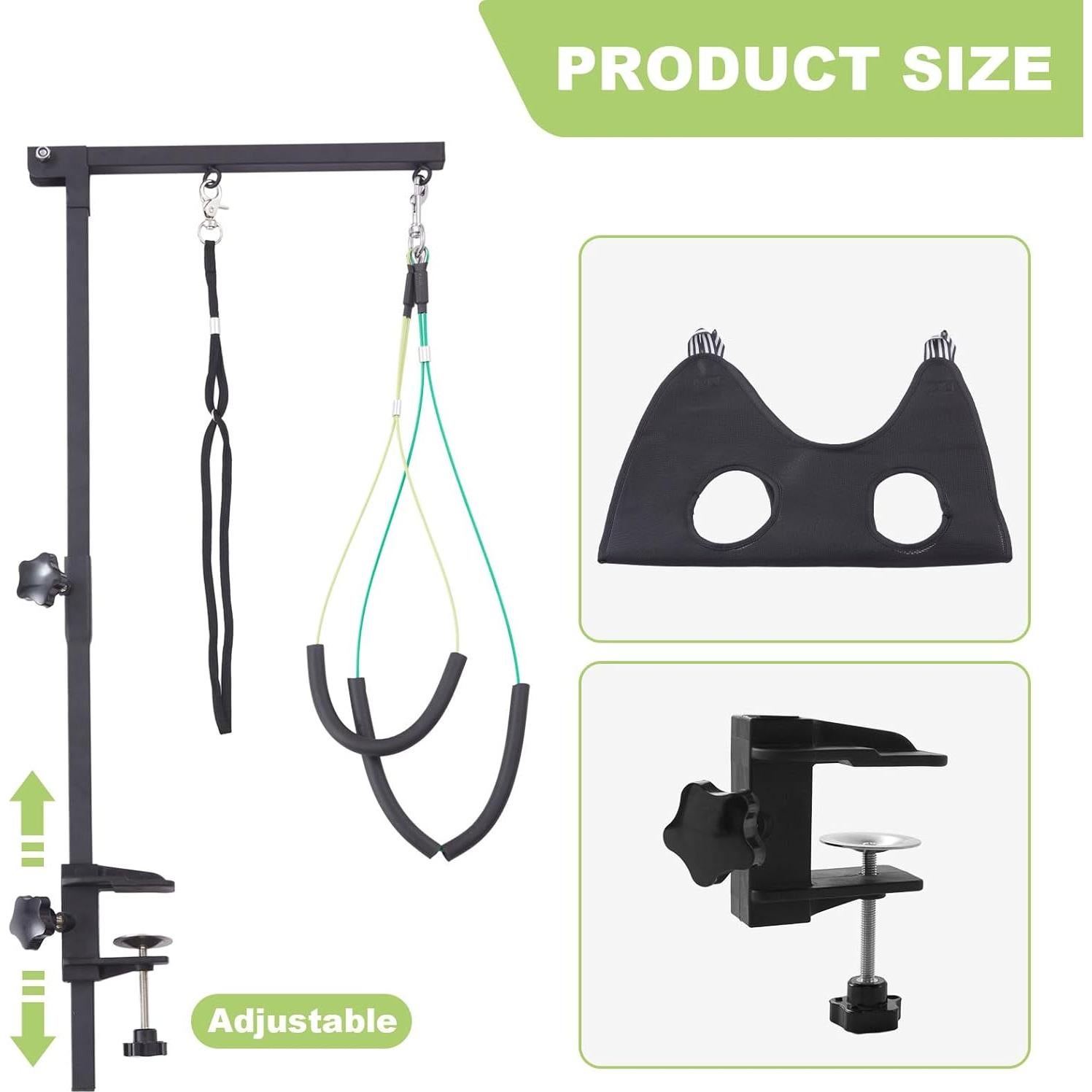 Brazo de Aseo para Perros ZPVP Ajustable 45.72-88.9 cm