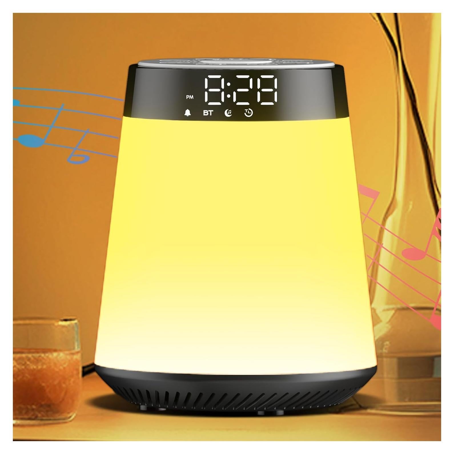 Despertador de Amanecer AGQQ con Luz y Ruido Blanco - 21 Sonidos