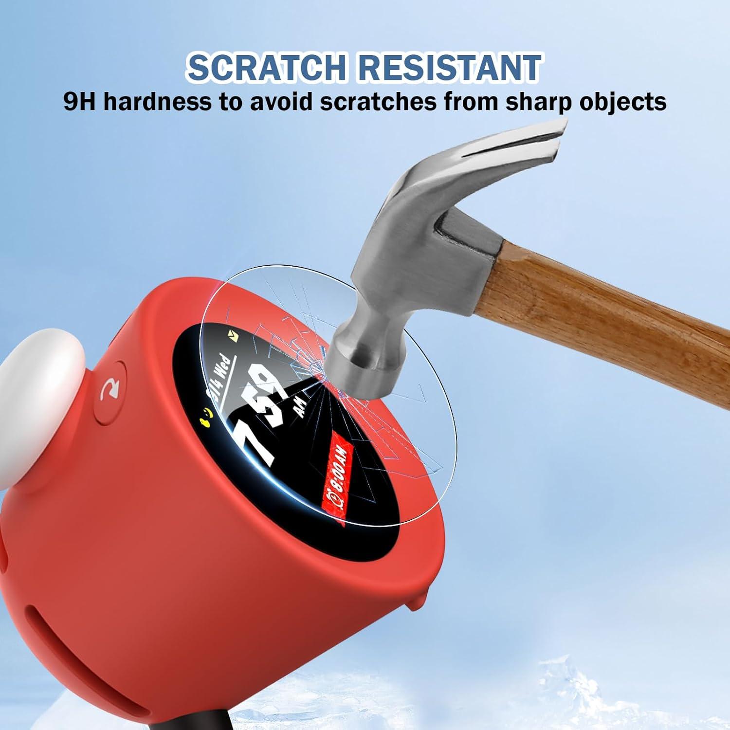 Protector de Pantalla HD DLseego para Reloj Alarmo - 2 Paquetes