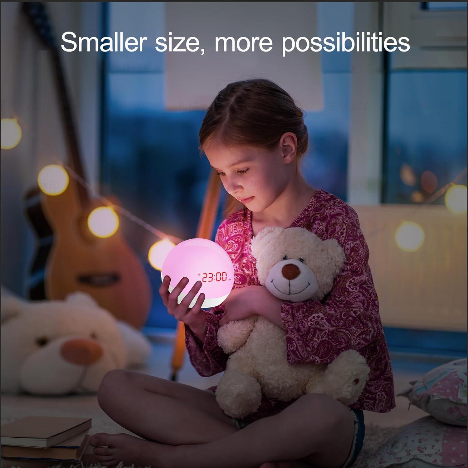 Reloj Despertador Infantil Homidy Goofy con Luz Nocturna