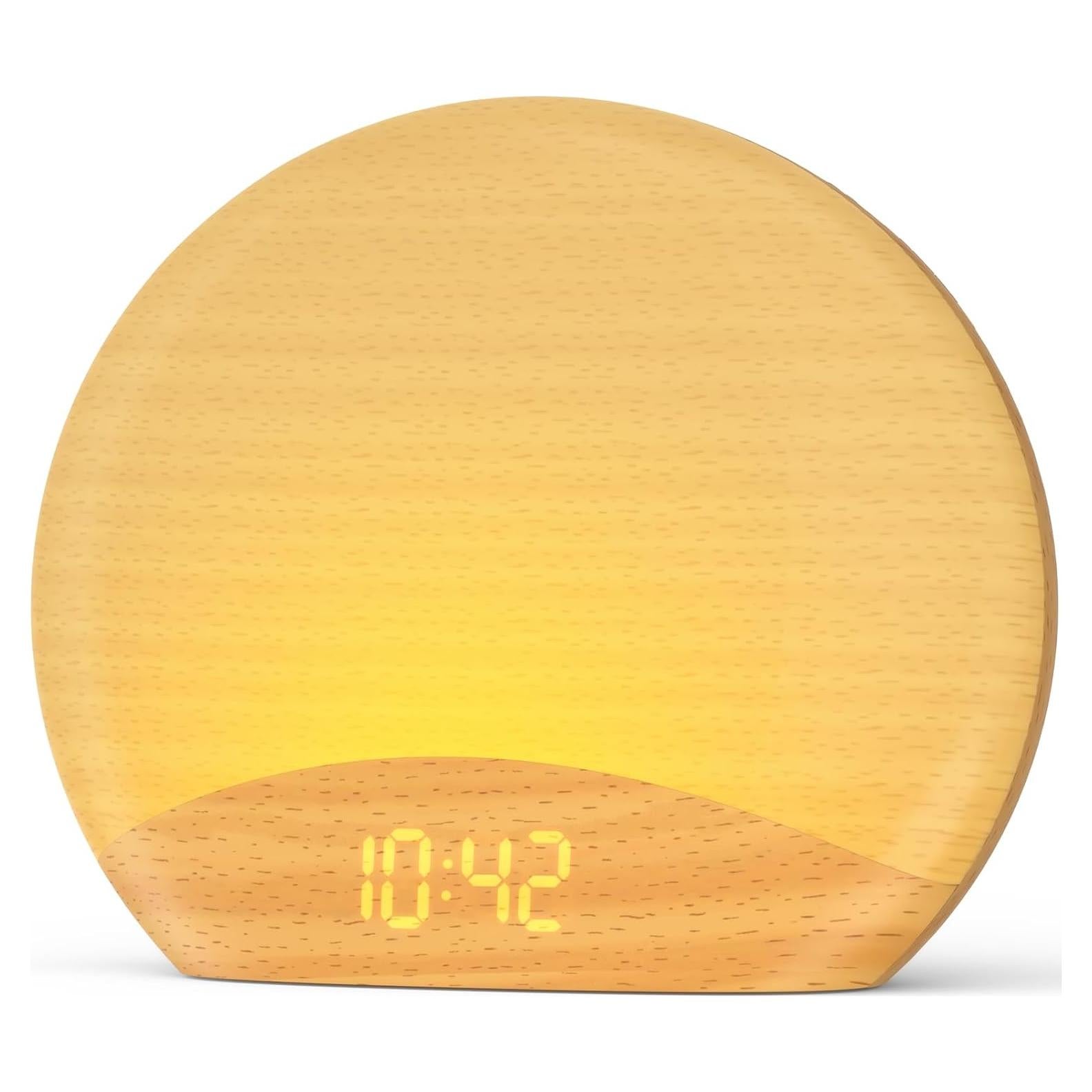 Reloj Despertador HOUSBAY RS7B2 con Luz de Amanecer y Bluetooth