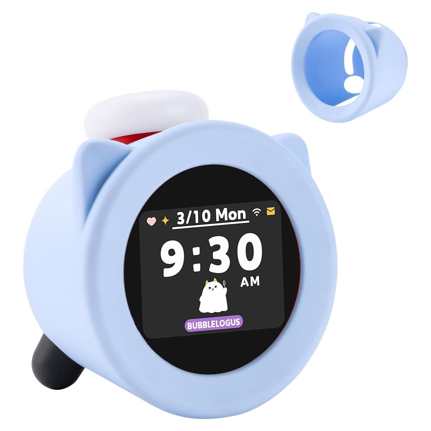 Funda de Silicona BUBBLELOGUS para Reloj Alarmo Azul