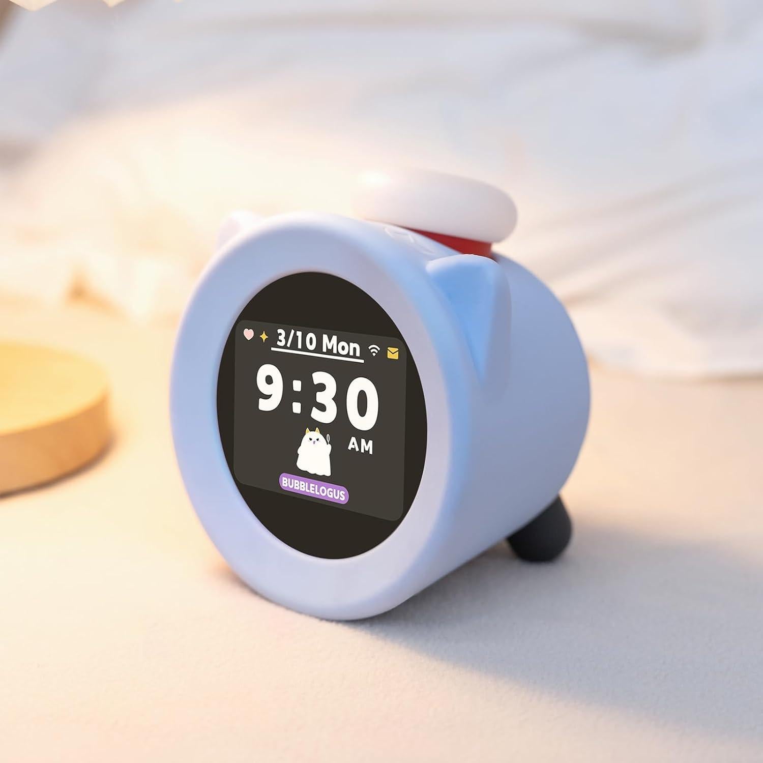 Funda de Silicona BUBBLELOGUS para Reloj Alarmo Azul