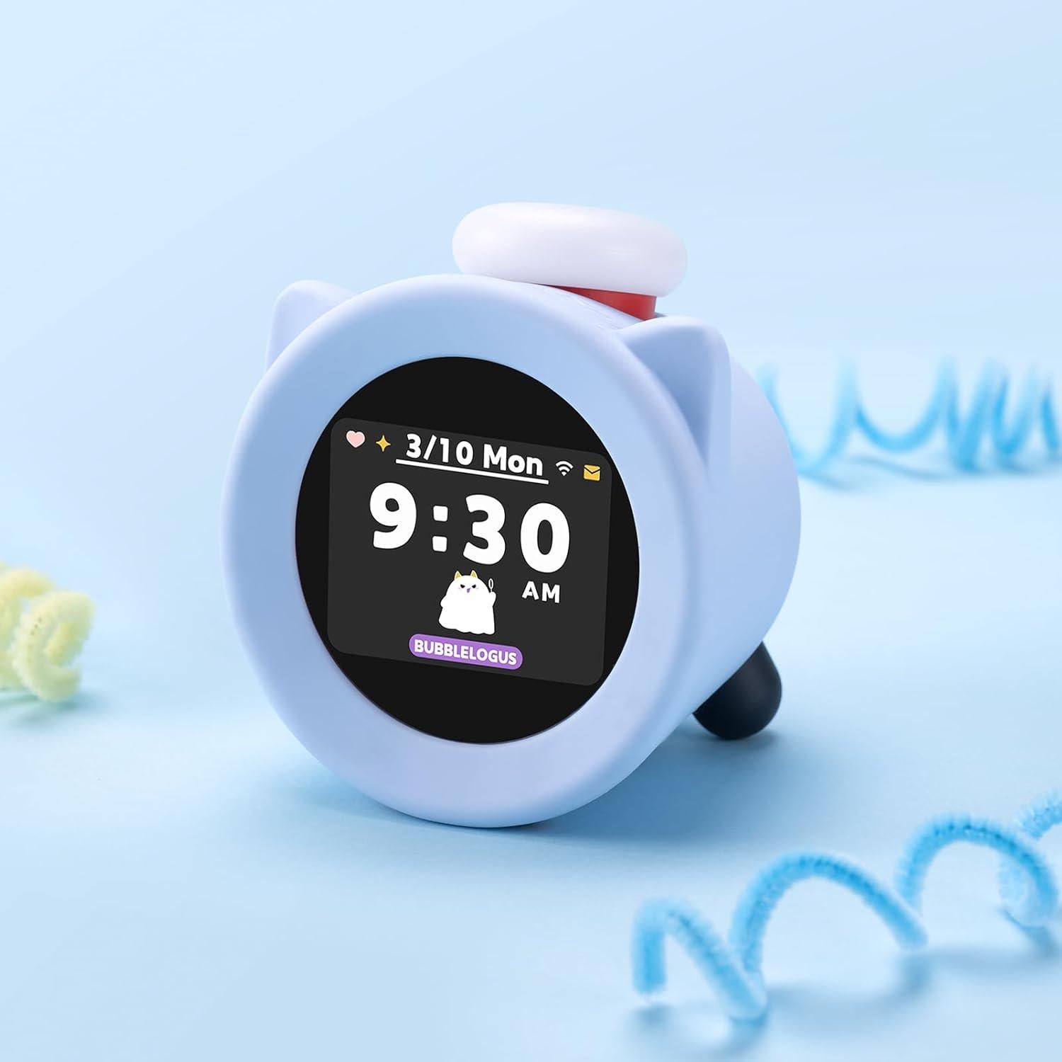 Funda de Silicona BUBBLELOGUS para Reloj Alarmo Azul